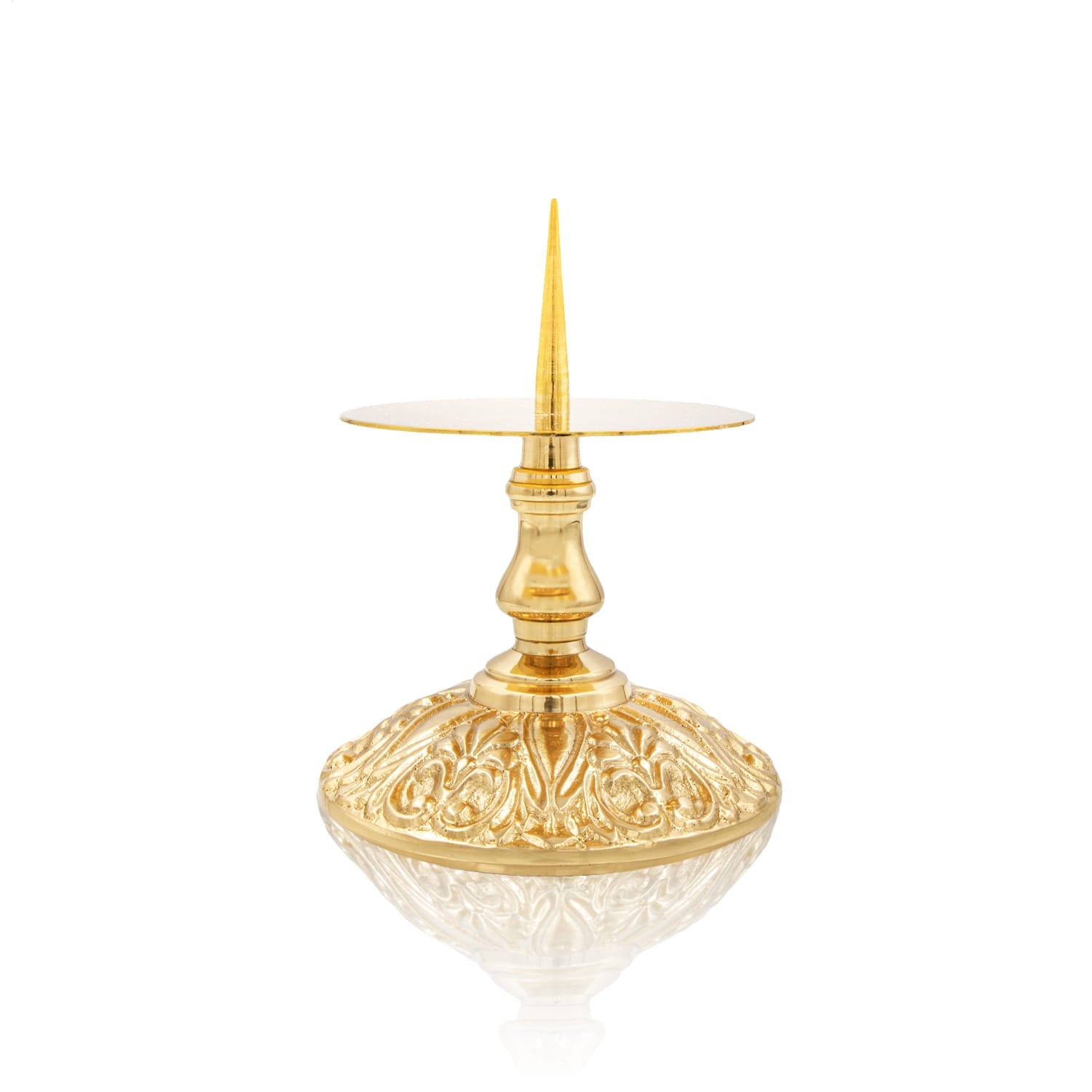 Candelabro - ottone - 9 cm