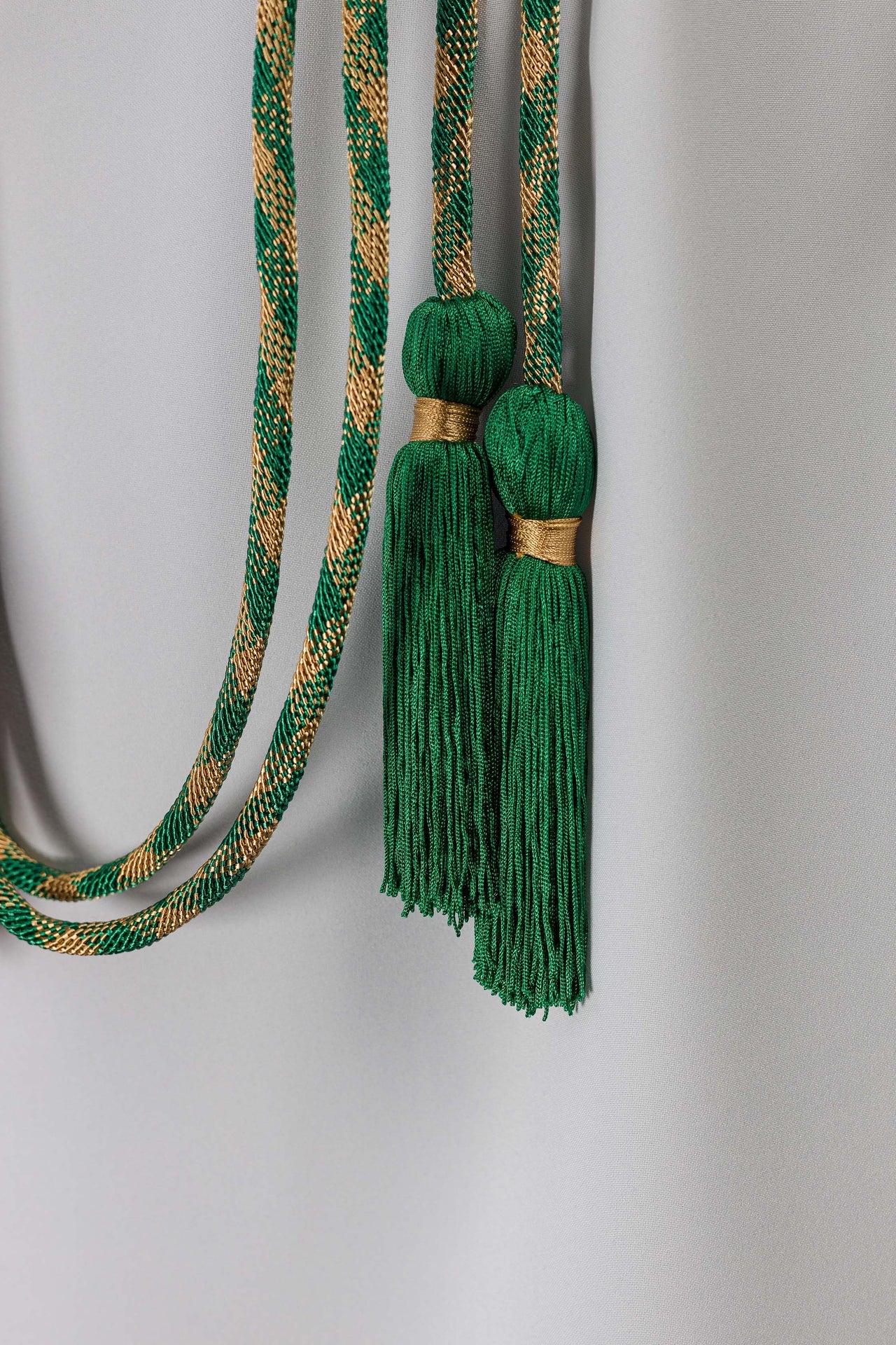 Cingolo liturgico verde e oro Premium