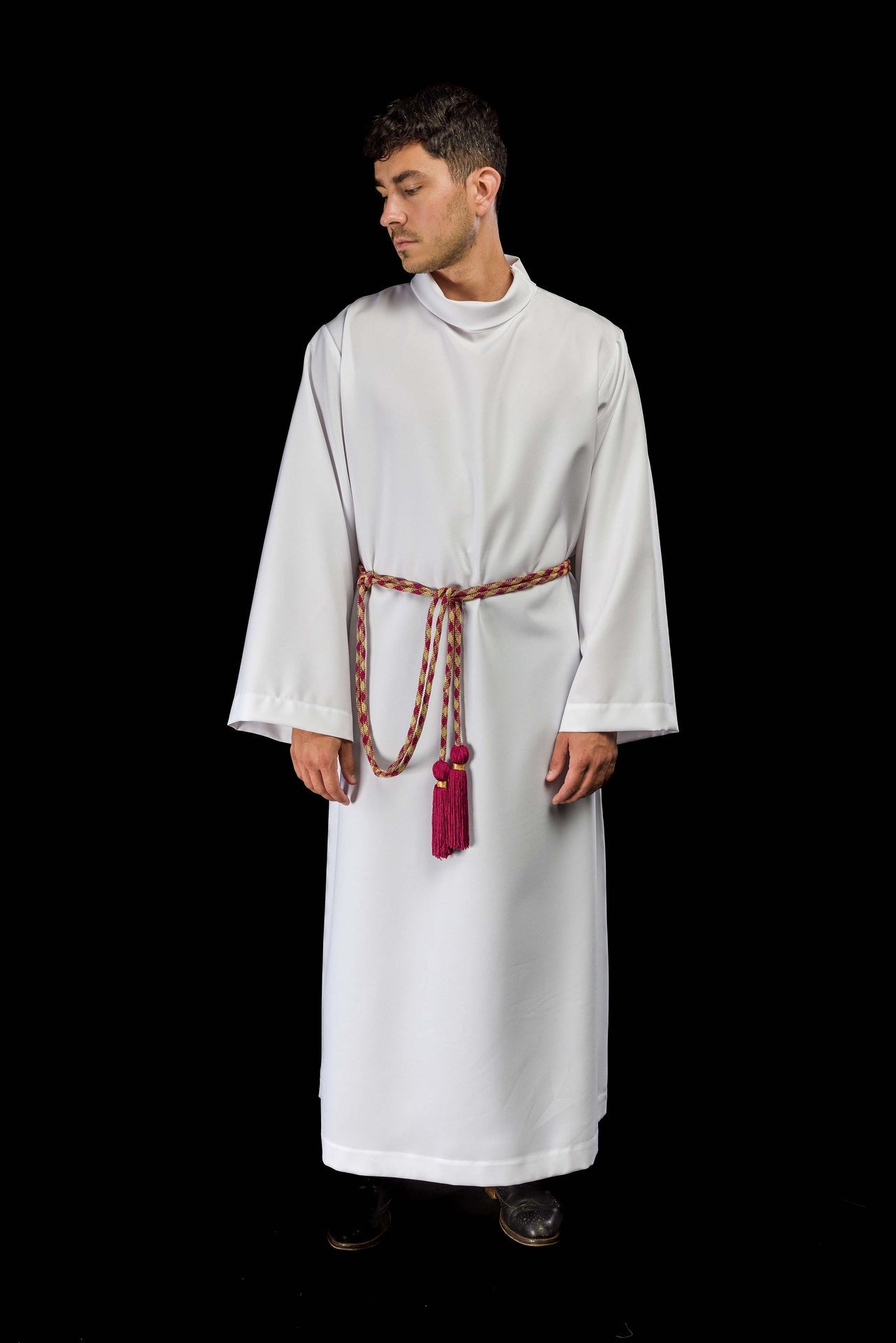 Cingolo liturgico rosso e oro Premium