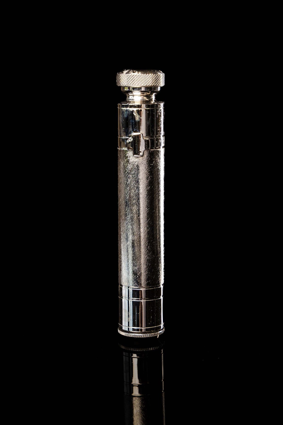 Aspersorio liturgico grande in metallo, 15 cm