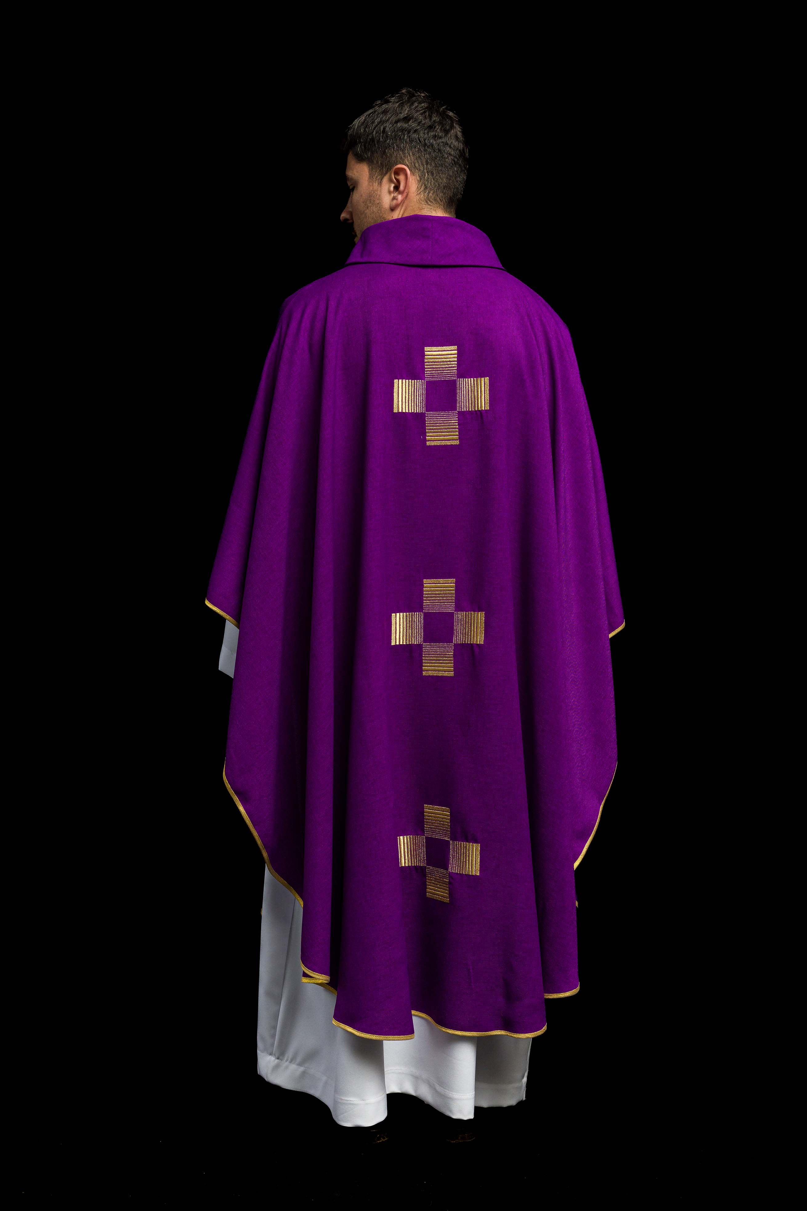 Casula Viola con Croci