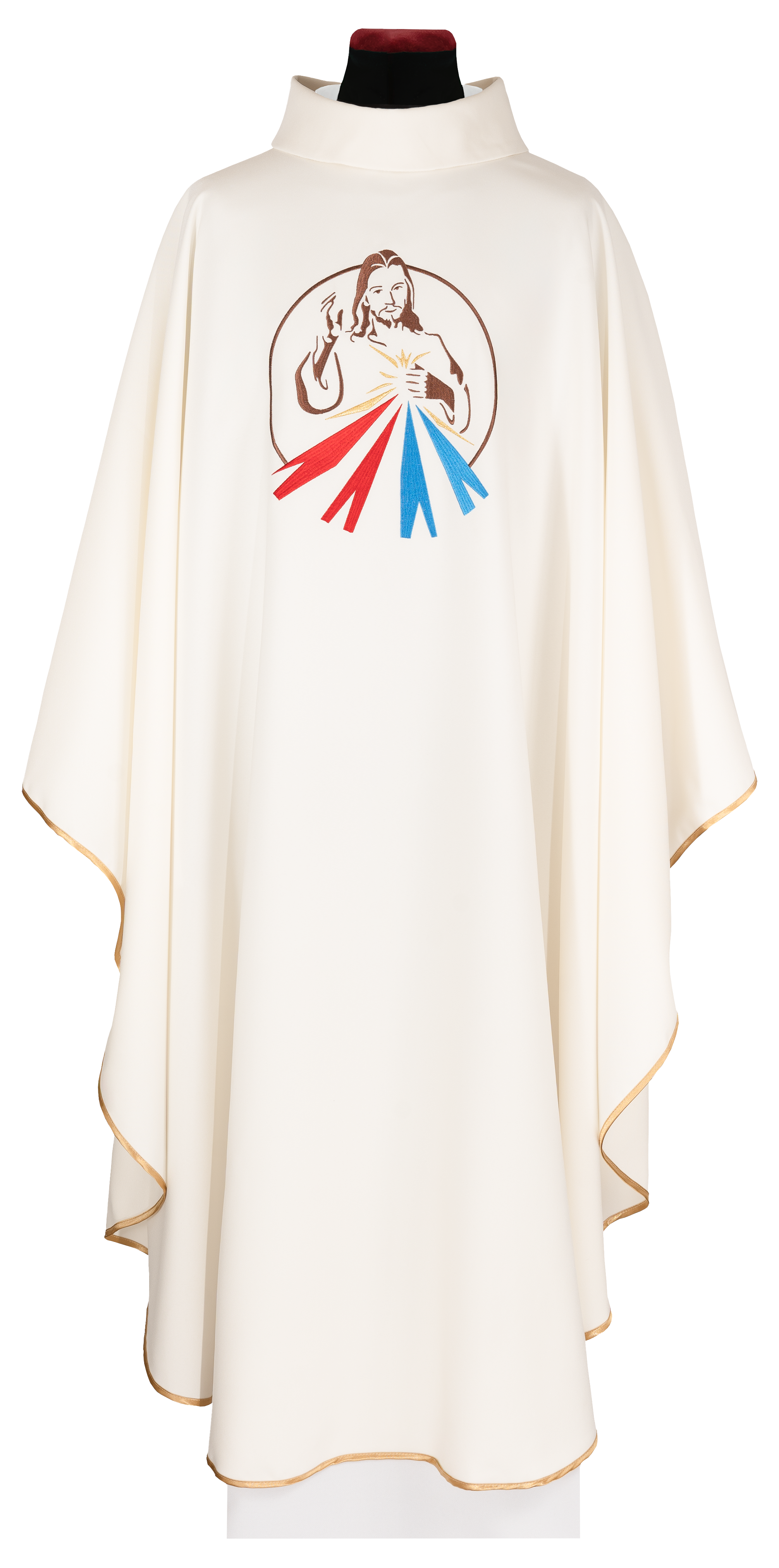Pianeta écru con l’immagine di Gesù Misericordioso