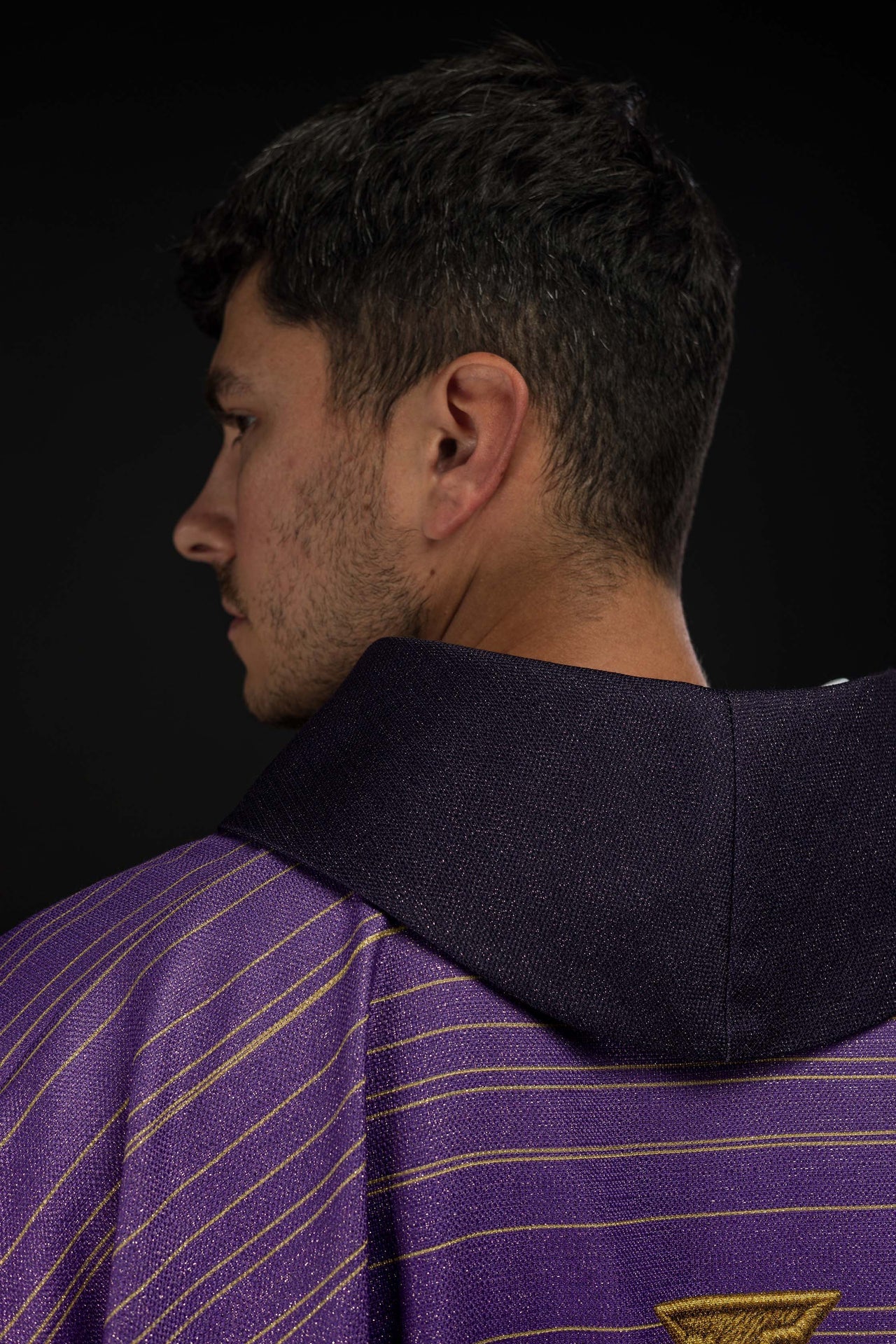 Casula stampata con la Croce di Gerusalemme – Viola