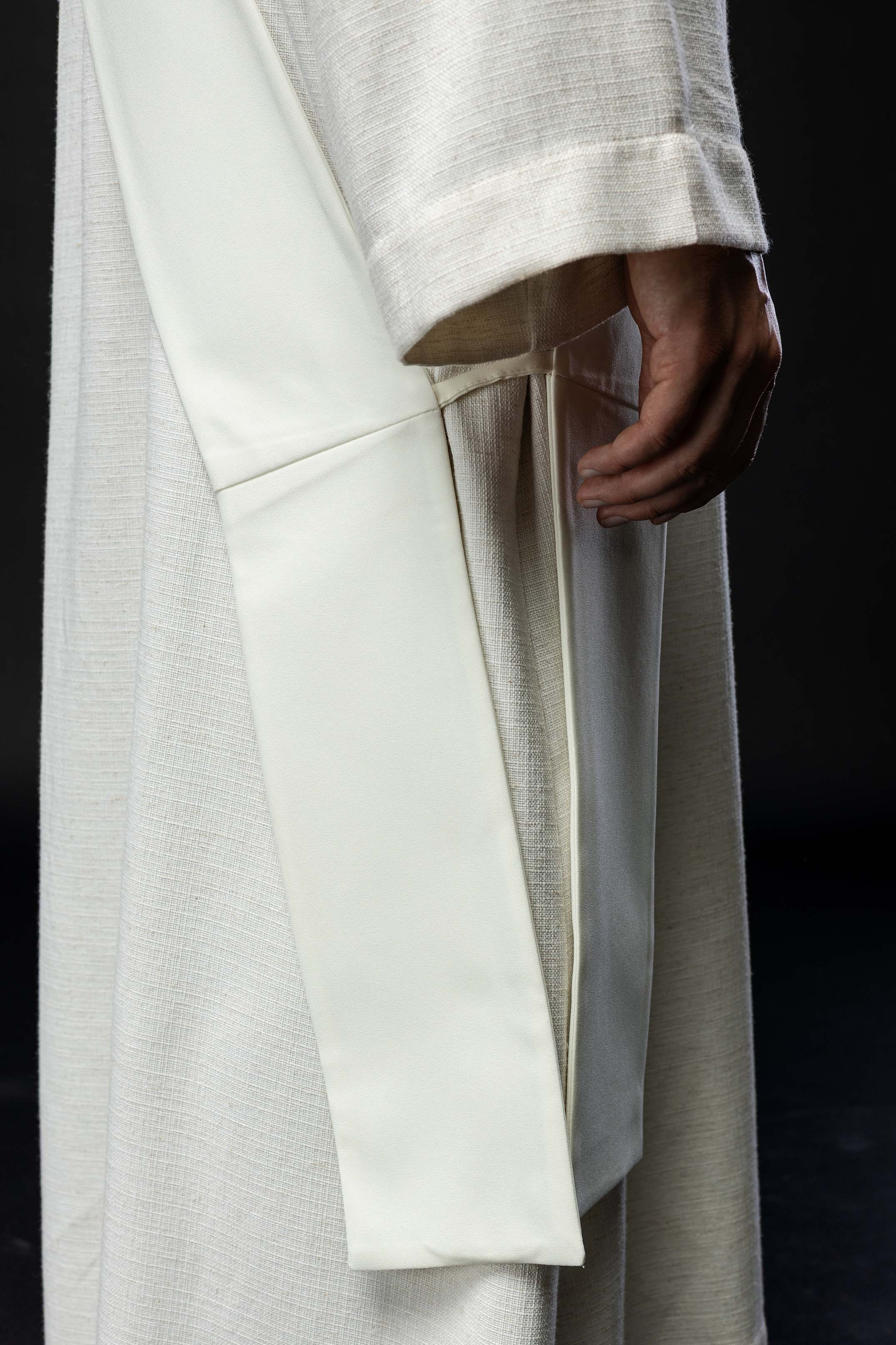 Stola diaconale con ricamo mariano