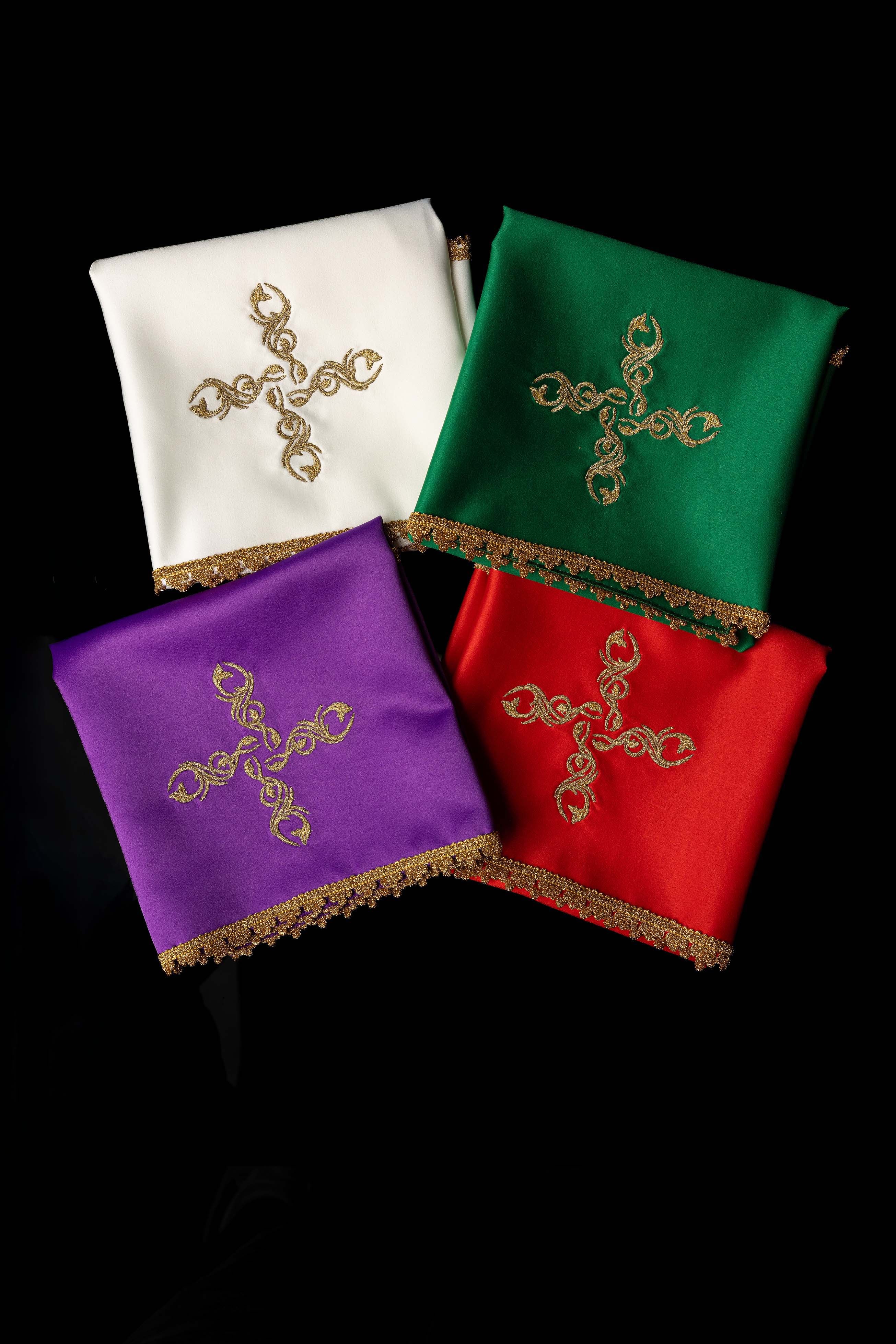 Velo Liturgico in quattro colori liturgici