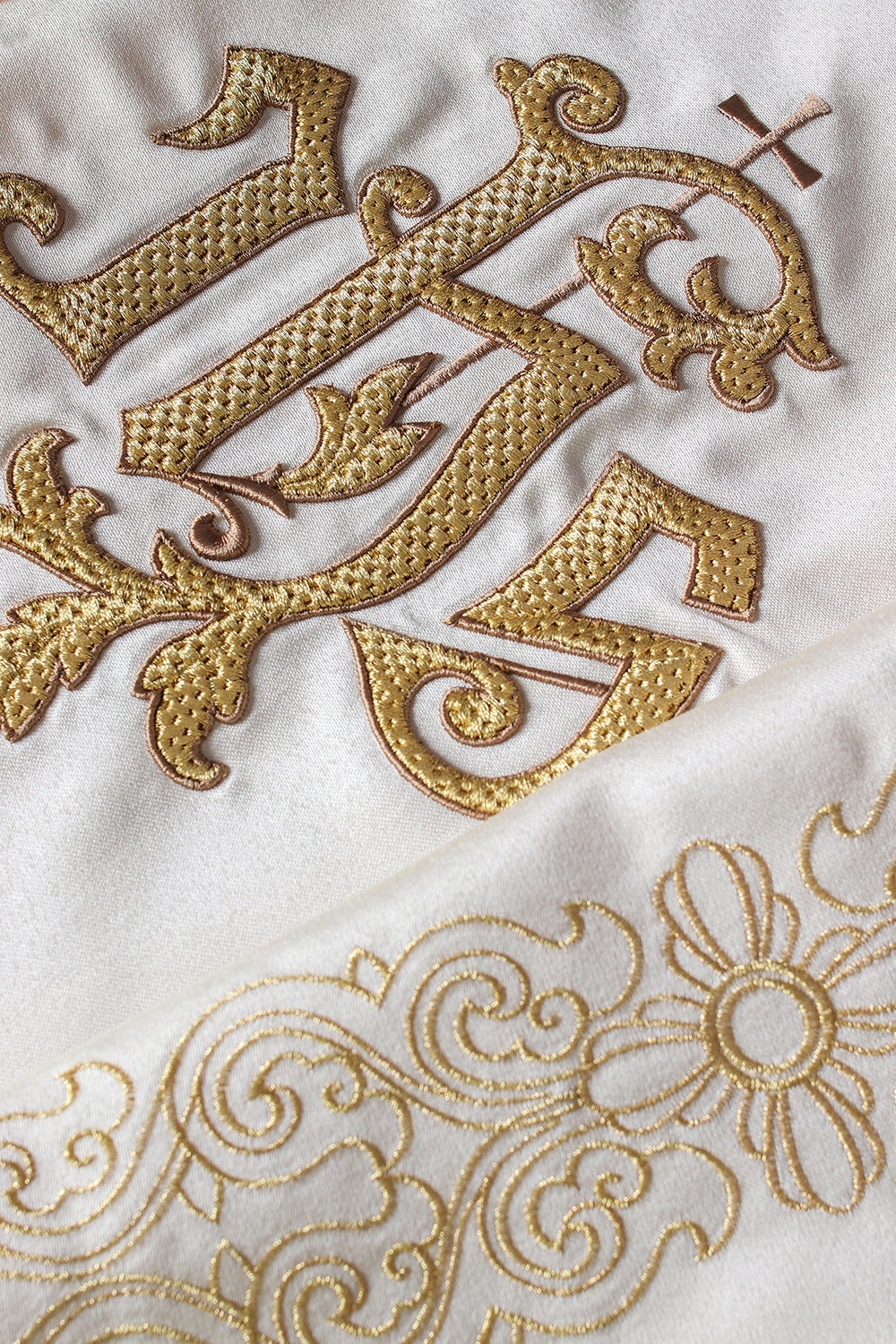 Welon liturgiczny haftowany IHS - ORNATY.PL