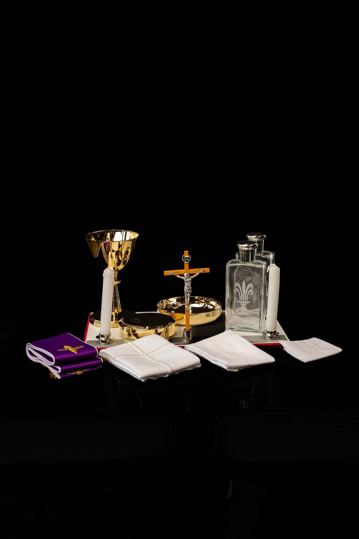 Valigia da missione con dotazione liturgica completa
