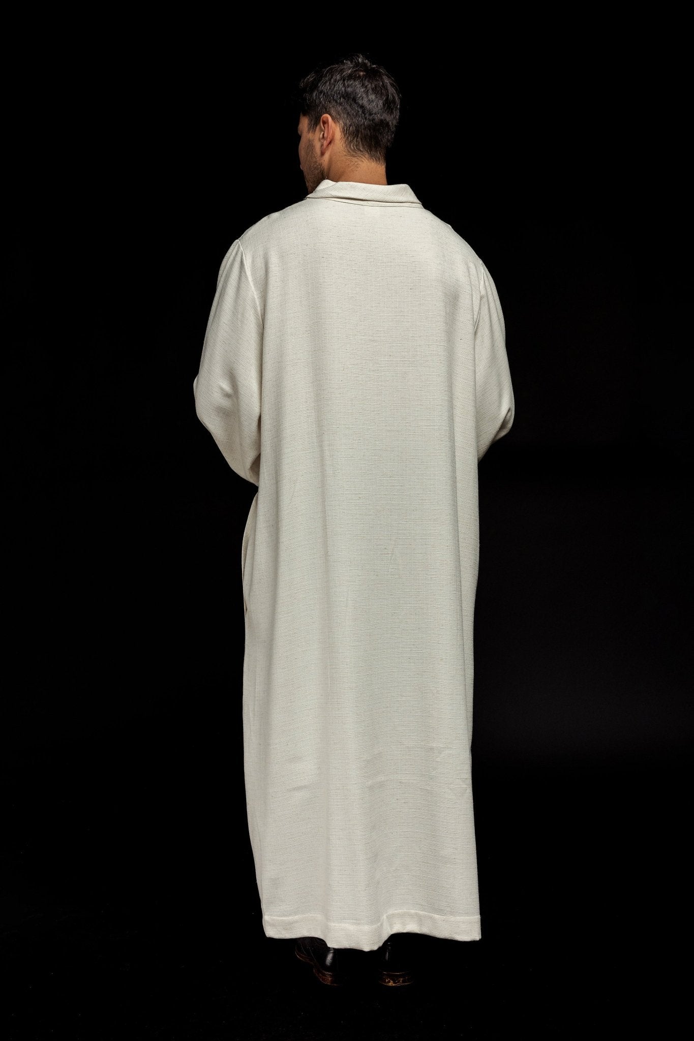 Camice da sacerdote in lino realizzato in tessuto naturale KAB/031/05/49 NATURAL 135cm/164cm - PERILPRETE.IT