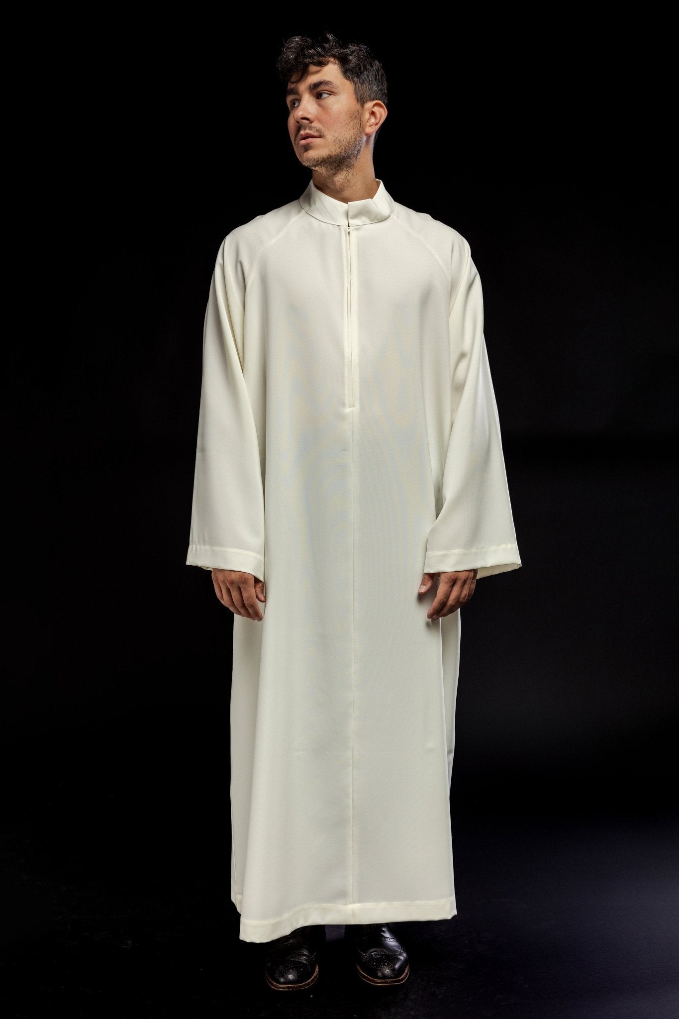 Camice sacerdotale con cerniera frontale KAB/024/05/12 155cm/188cm - PERILPRETE.IT