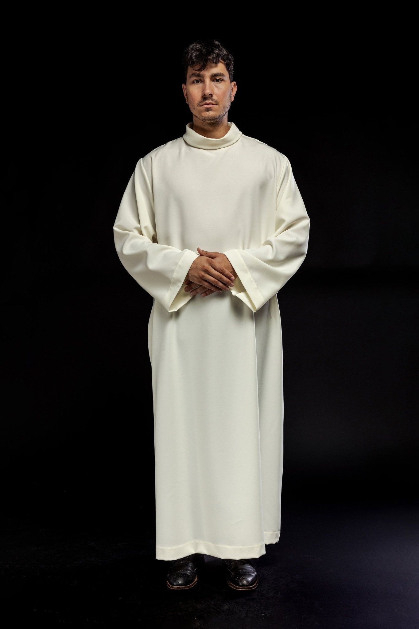 Camice sacerdotale con cerniera laterale KAB/021/05/12 135cm/164cm - PERILPRETE.IT