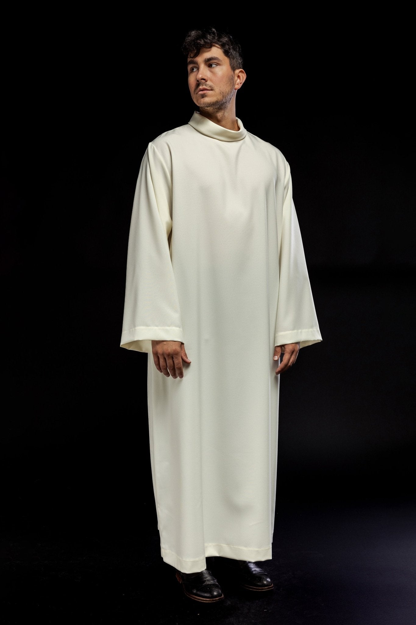 Camice sacerdotale con cerniera laterale KAB/021/05/12 135cm/164cm - PERILPRETE.IT