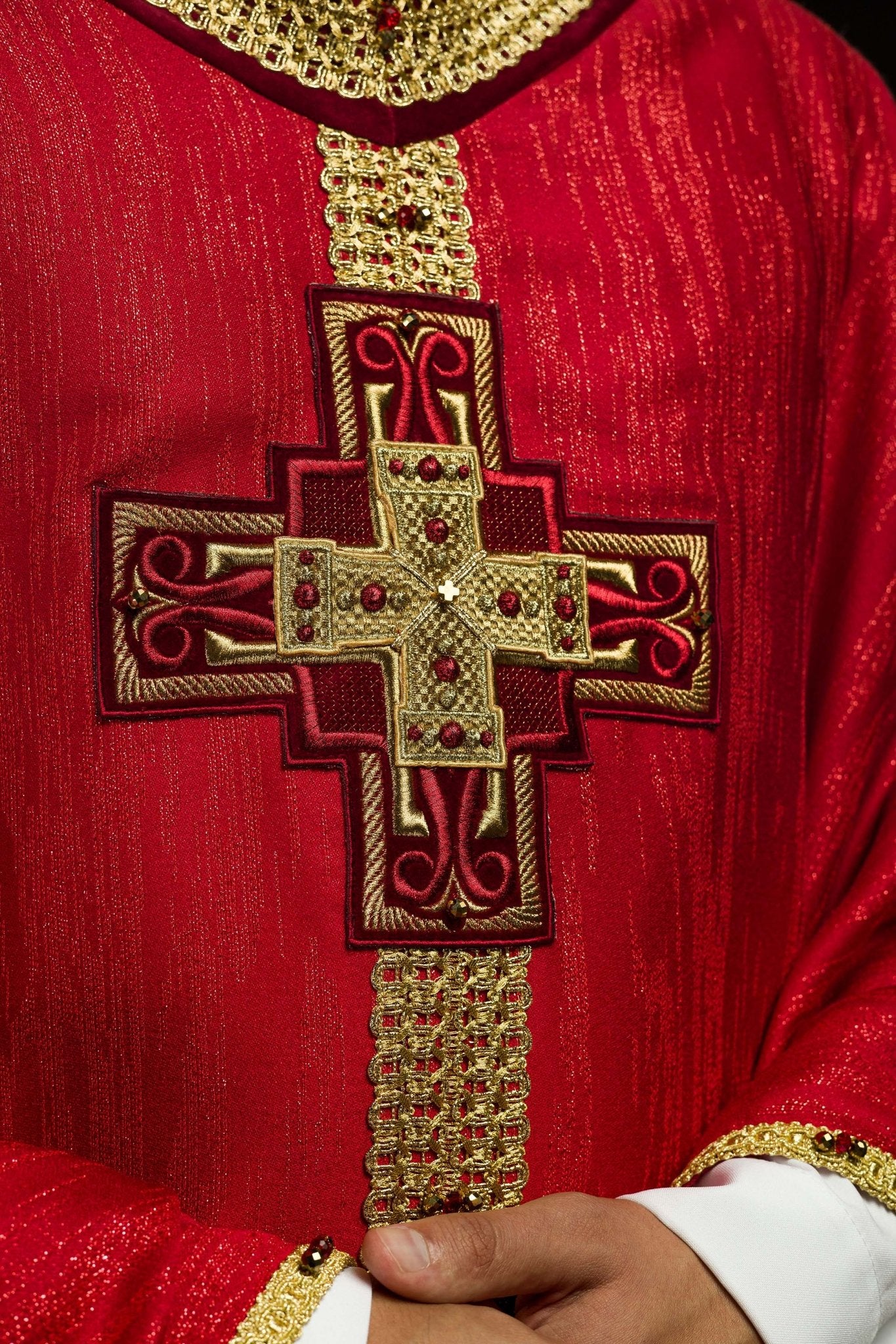 Casula fatto a mano con pietre naturali Handmade 7015 Rosso HM/7015/02/99 - PERILPRETE.IT