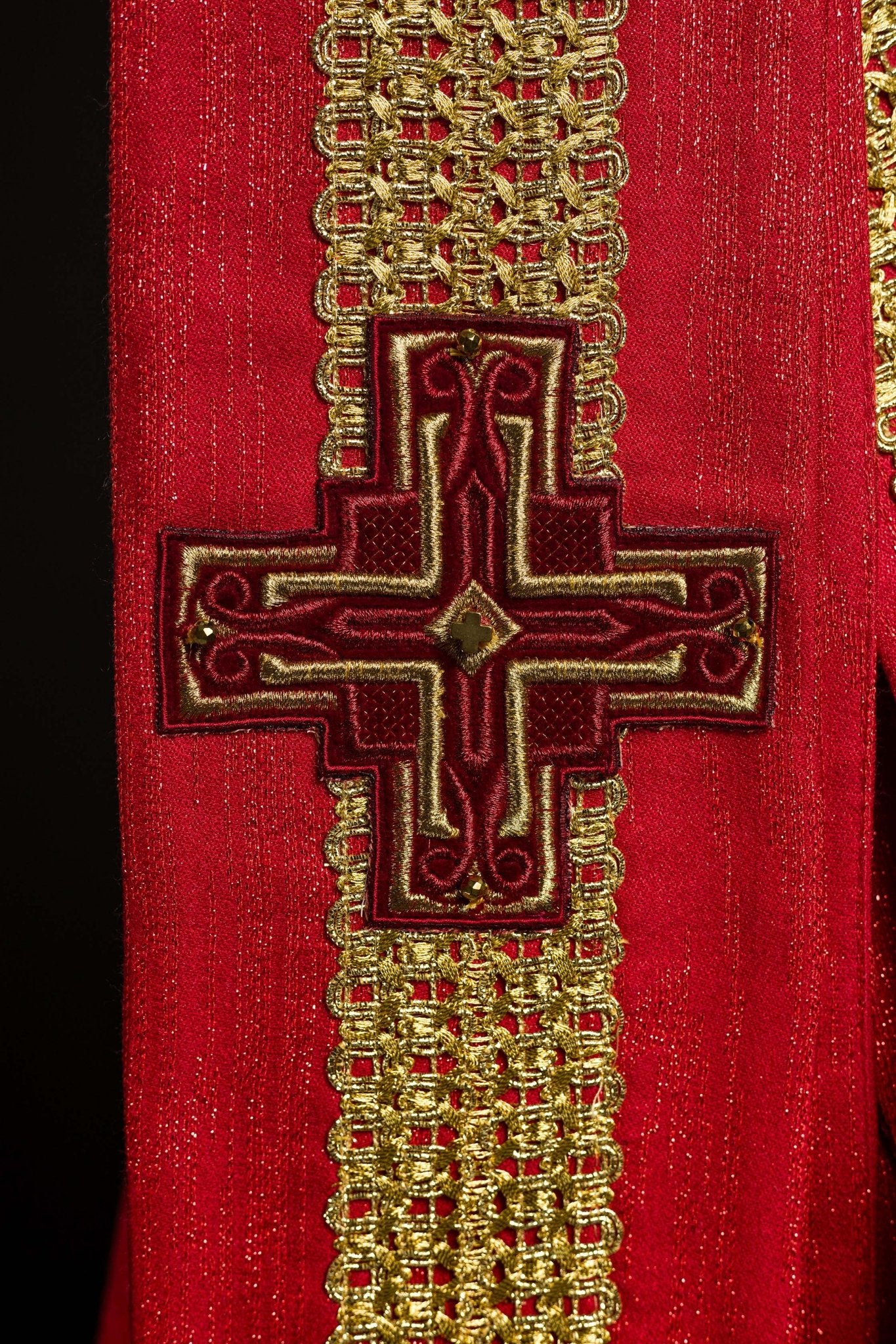 Casula fatto a mano con pietre naturali Handmade 7015 Rosso HM/7015/02/99 - PERILPRETE.IT