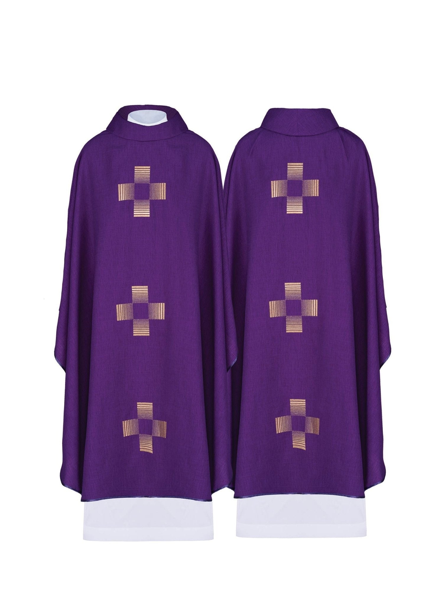 Casula Viola con Croci HA7011 - 03 FIOLET - PERILPRETE.IT