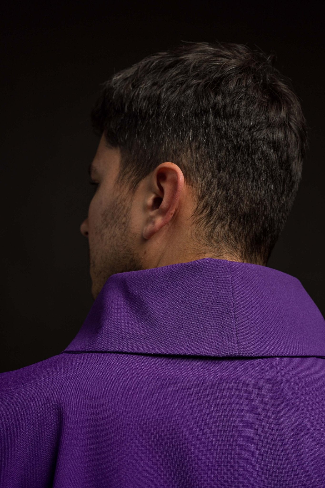 Casula Viola ricamata con motivo della Croce KOR/002/03/12 FIOLET - PERILPRETE.IT