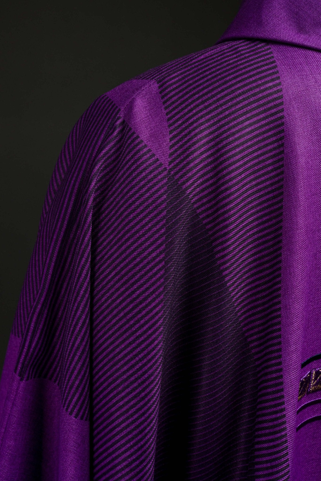 Casula Viola ricamo Croce HA7036-03 FIOLET - PERILPRETE.IT