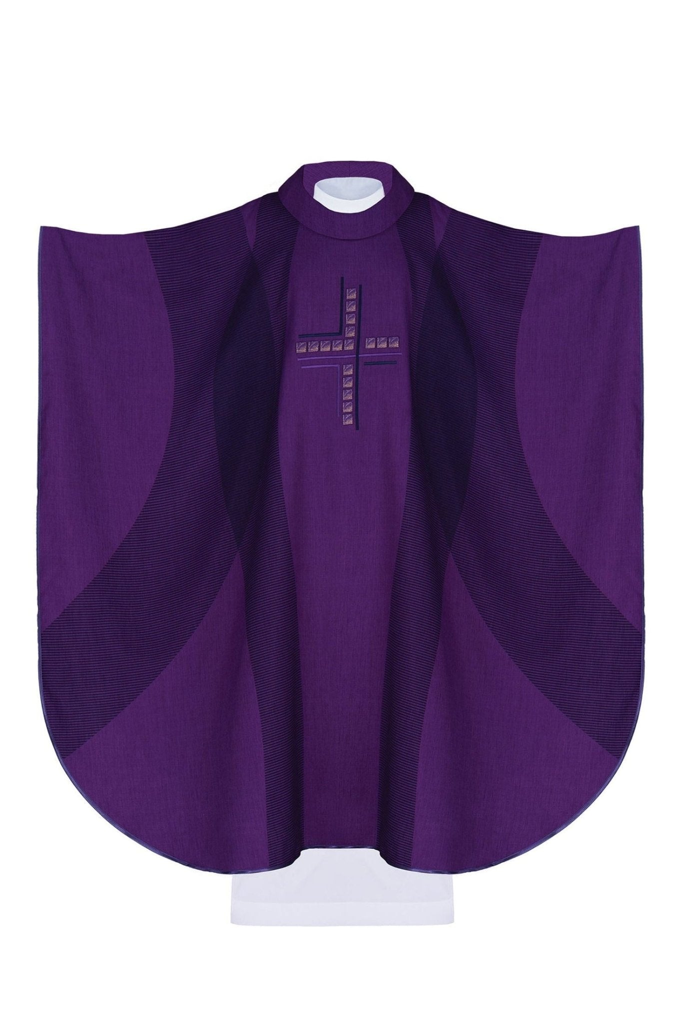 Casula Viola ricamo Croce HA7036 - 03 FIOLET - PERILPRETE.IT