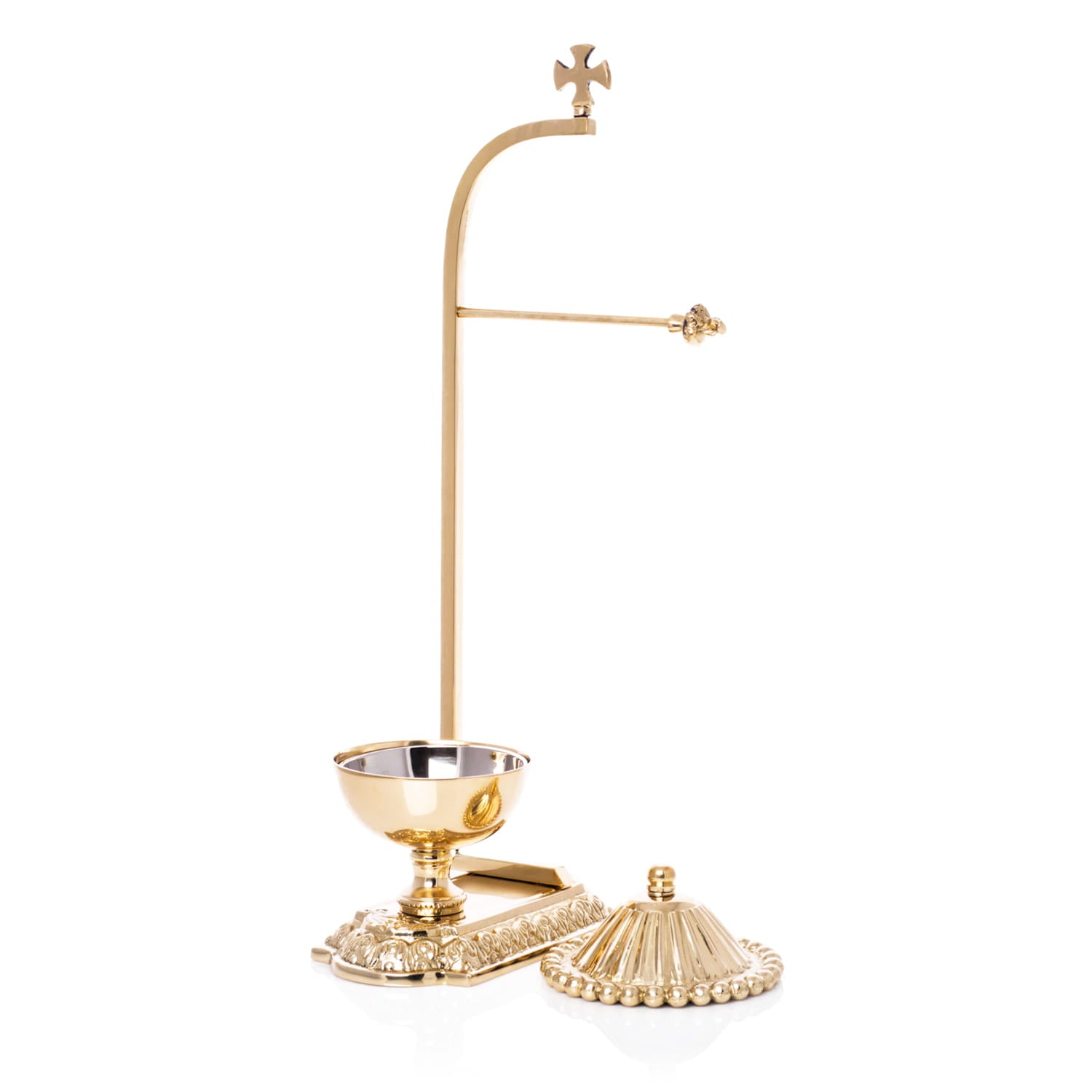 Gancio per purificatoio - vasculum - ottone A821 - PERILPRETE.IT