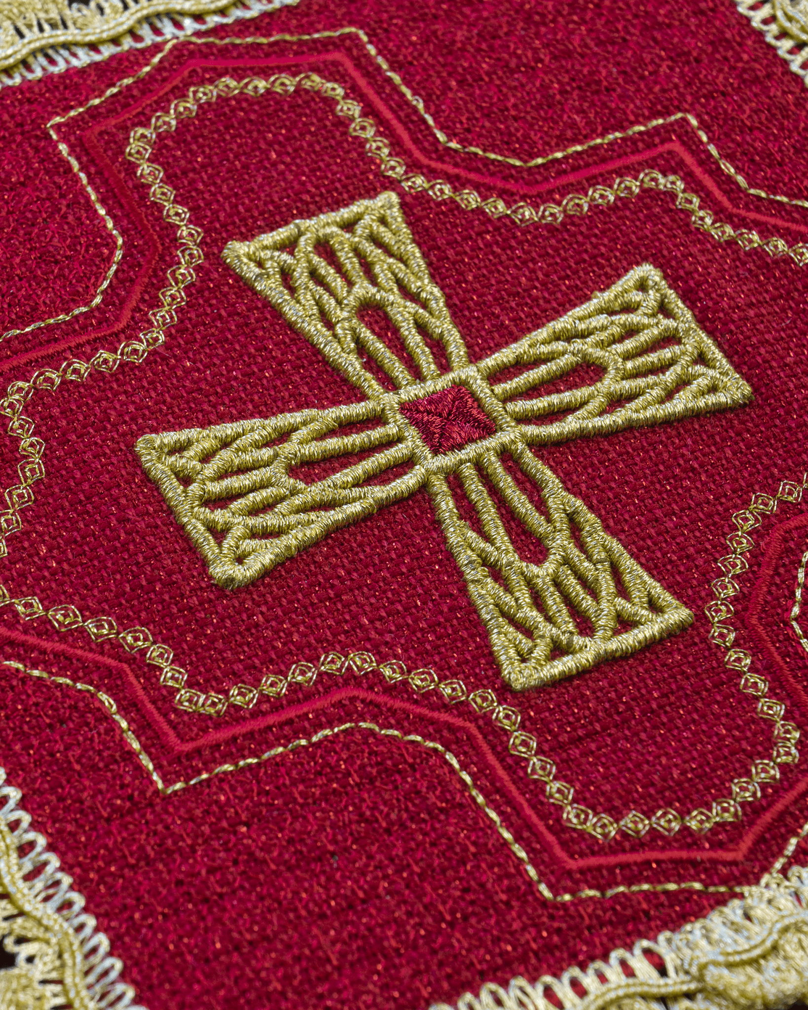 Palla Copricalice set quattro pezzi nei quattro colori liturgici KPA4/184 18*18 - PERILPRETE.IT