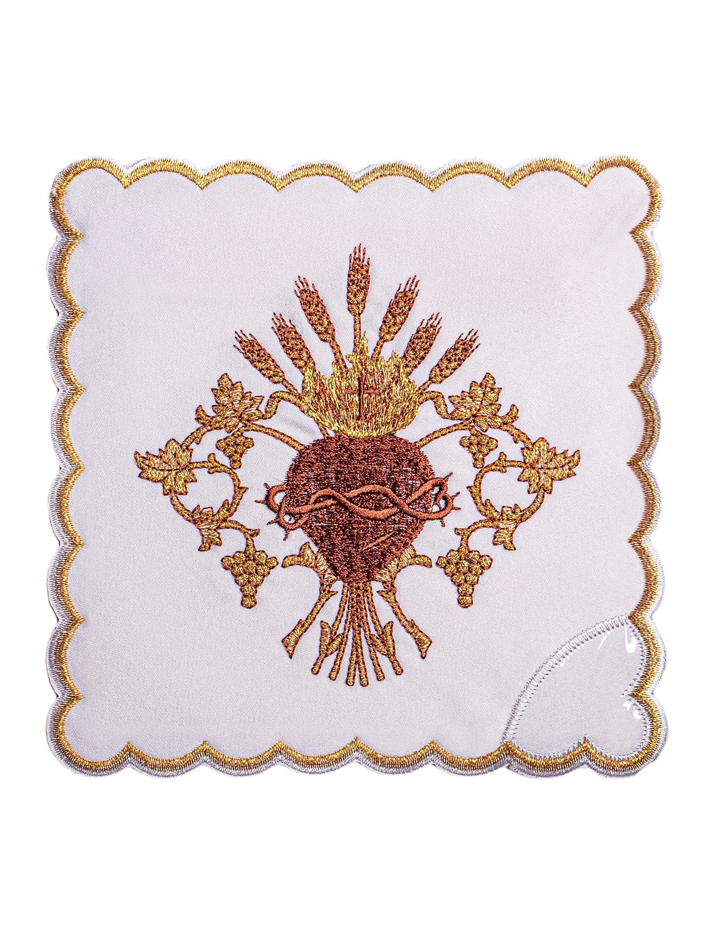 Servizio da Messa ricamato con Sacro Cuore di Gesù KK/167 - PERILPRETE.IT