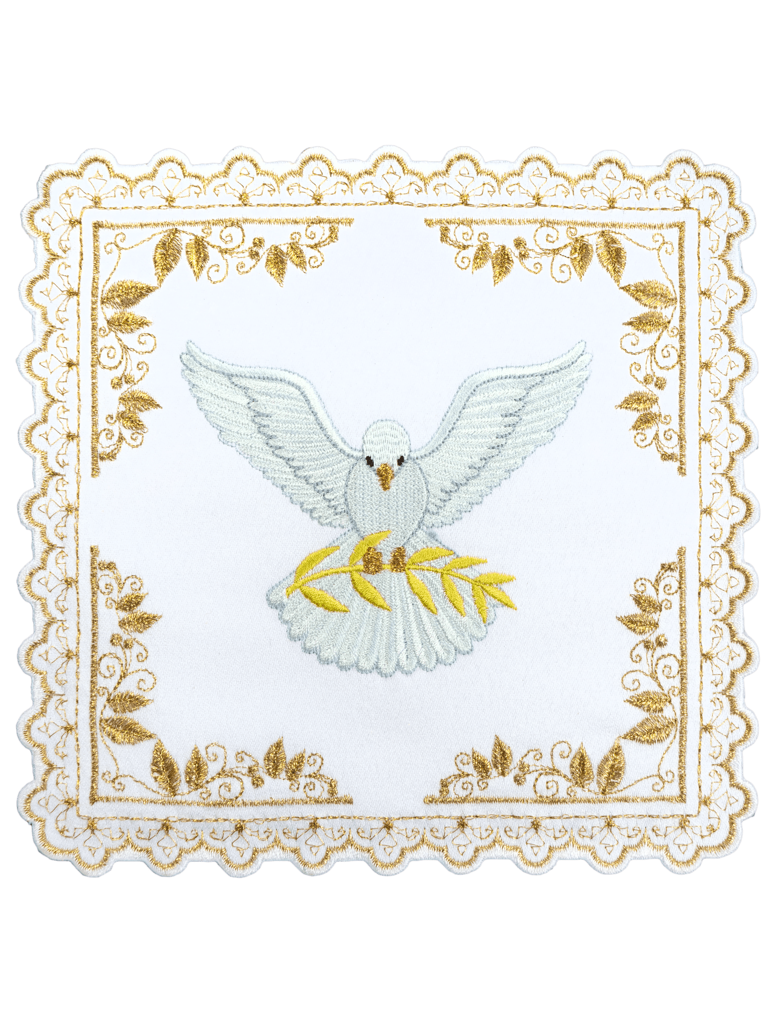 Servizio di altare con motivo di colombe S - 5561 - PERILPRETE.IT