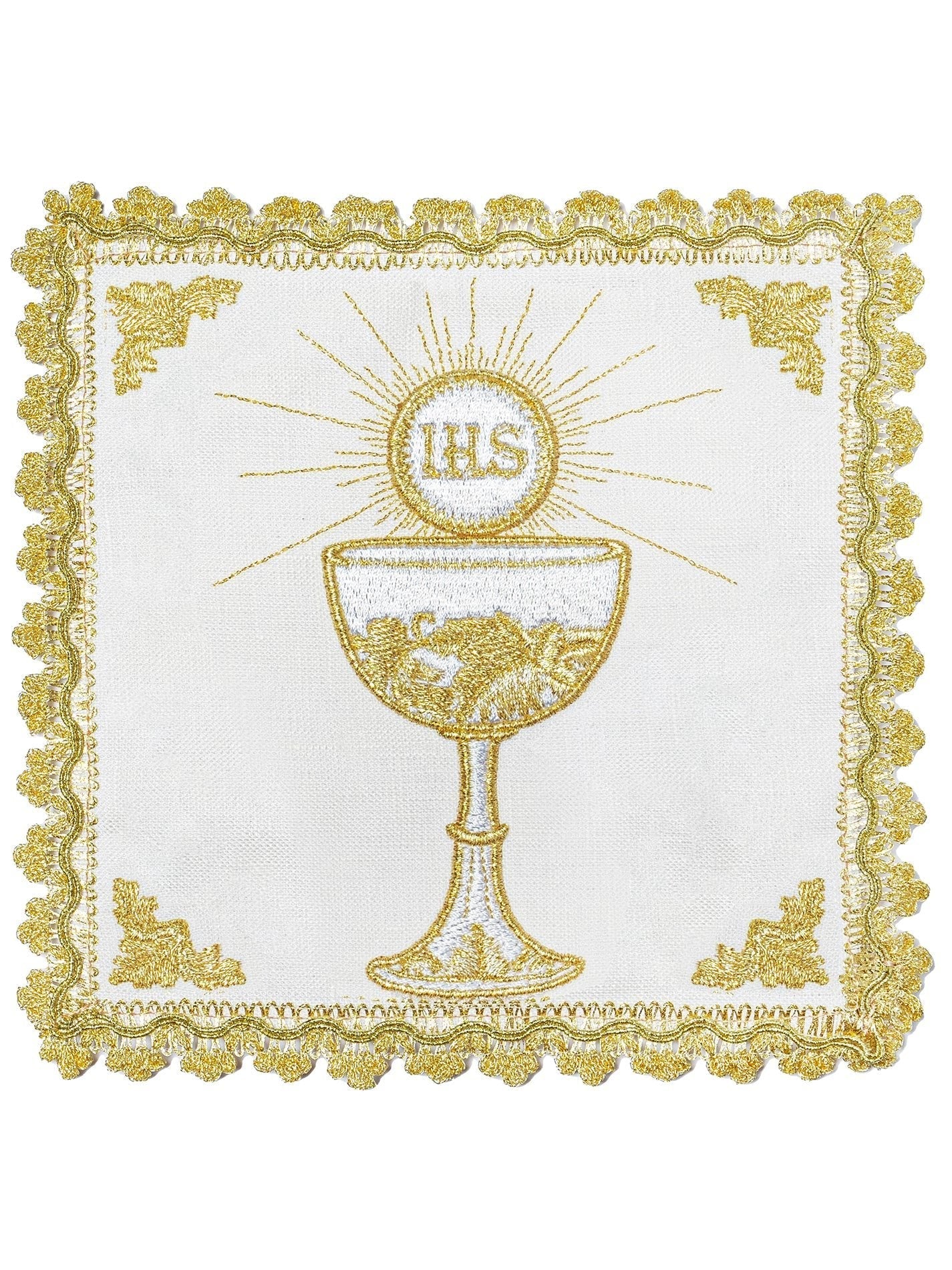 Servizio Messa con ricamo del Calice e IHS HA/5002 - PERILPRETE.IT