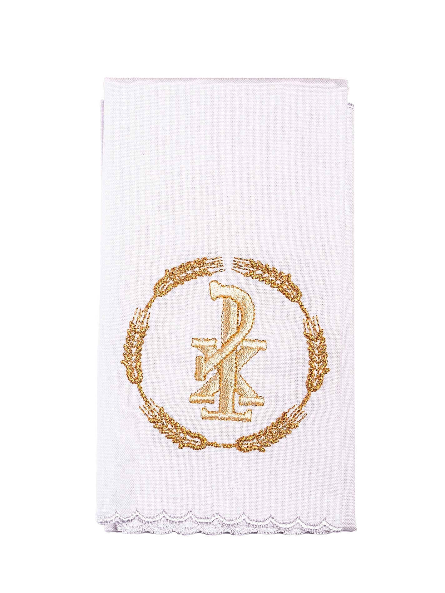 Servizio Messa con ricamo PAX oro KK/054 - PERILPRETE.IT