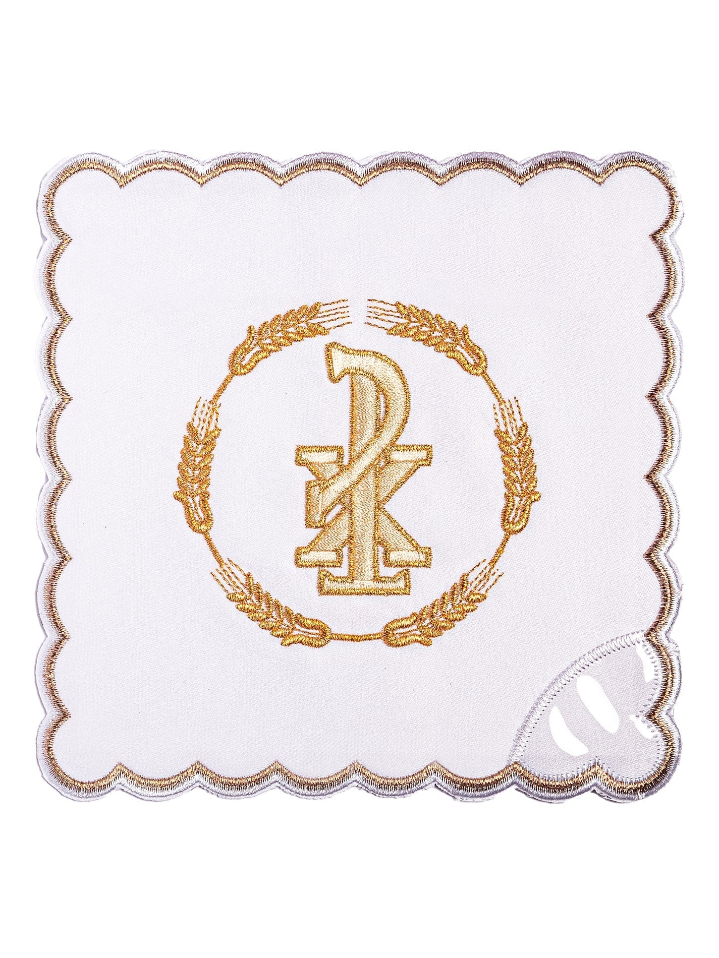 Servizio Messa con ricamo PAX oro KK/054 - PERILPRETE.IT
