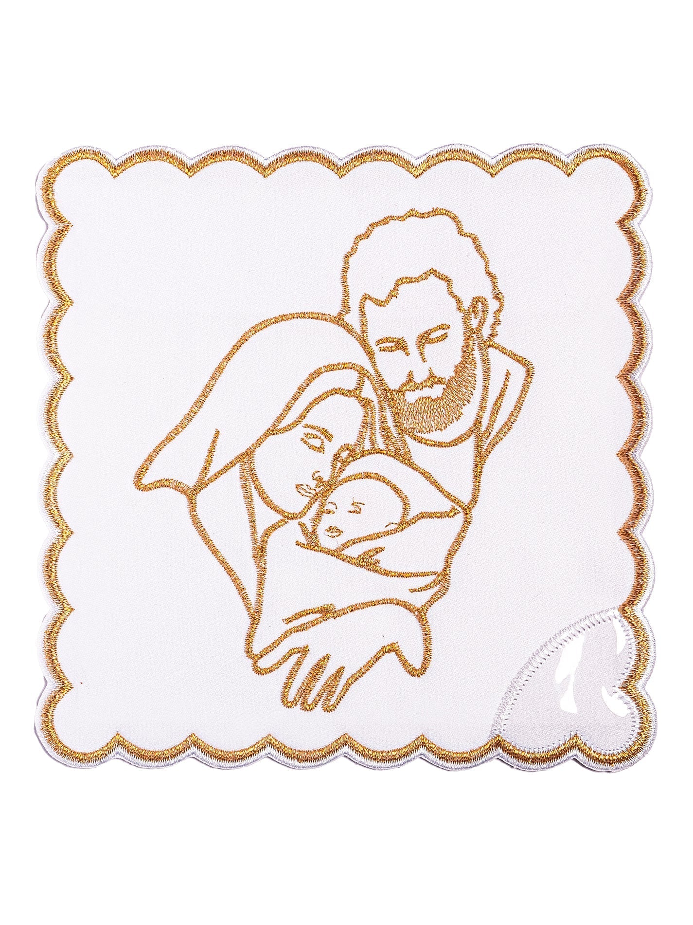 Servizio Messa ricamo Sacra Famiglia KK/120 - PERILPRETE.IT