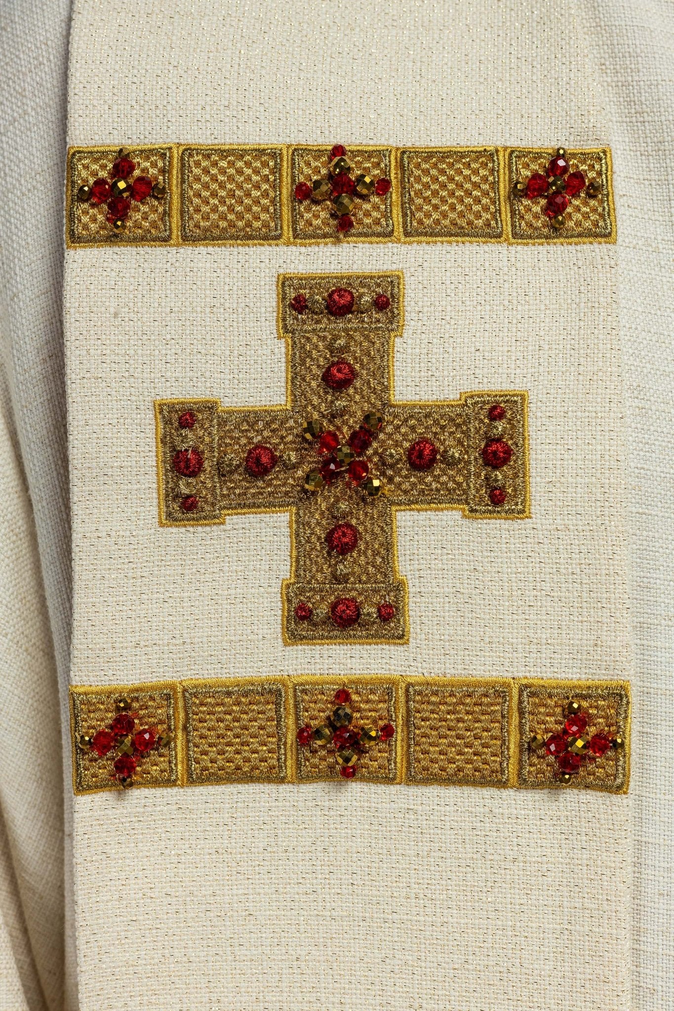 Stola fatta a mano con pietre naturali Handmade 2011 HM/2011/05/71 - PERILPRETE.IT