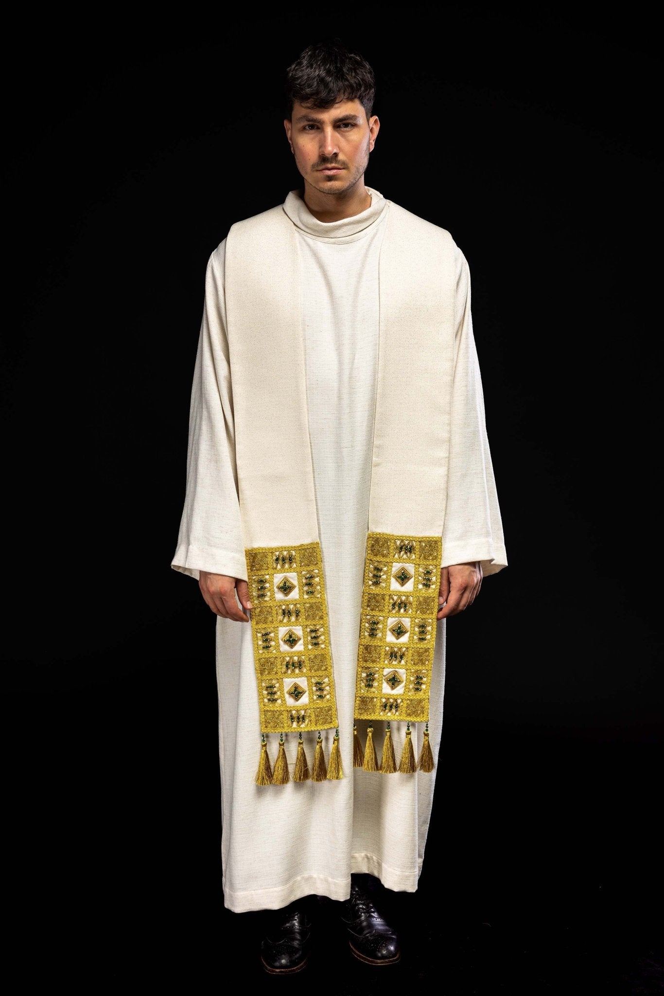 Stola fatta a mano con pietre naturali Handmade 2013 HM/2013/05/71 - PERILPRETE.IT