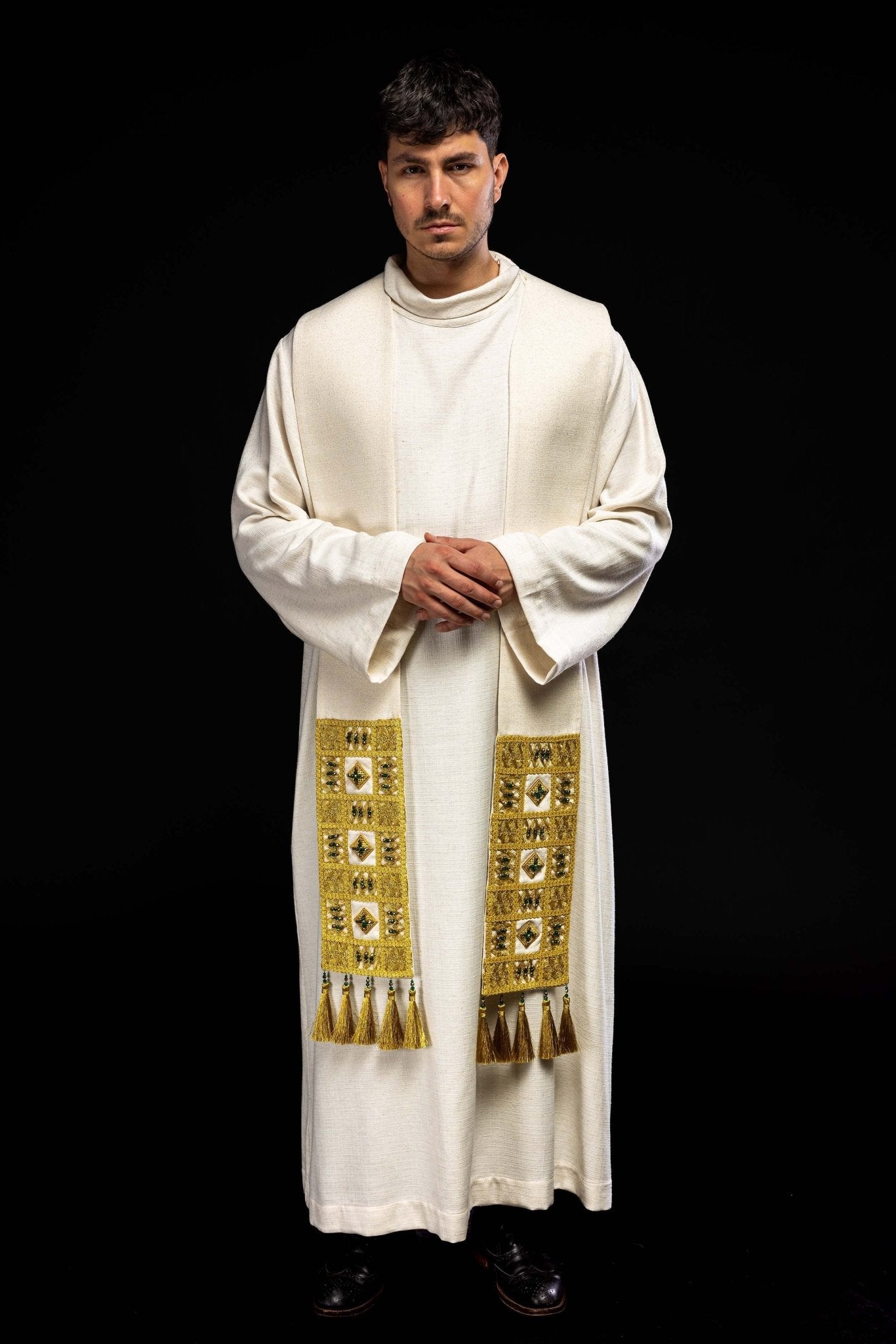 Stola fatta a mano con pietre naturali Handmade 2013 HM/2013/05/71 - PERILPRETE.IT