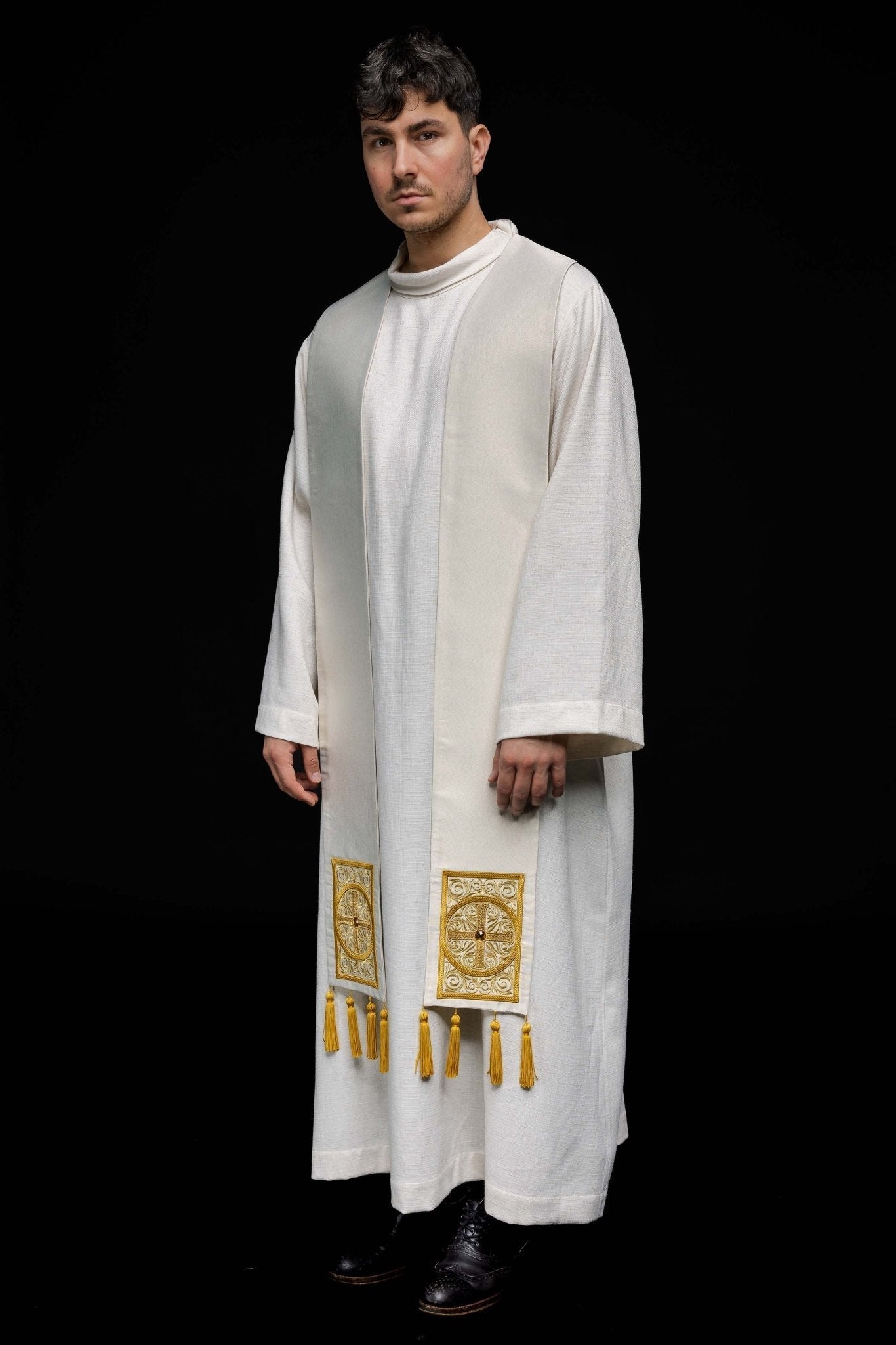 Stola sacerdotale con le frange LE/2012/05 - PERILPRETE.IT