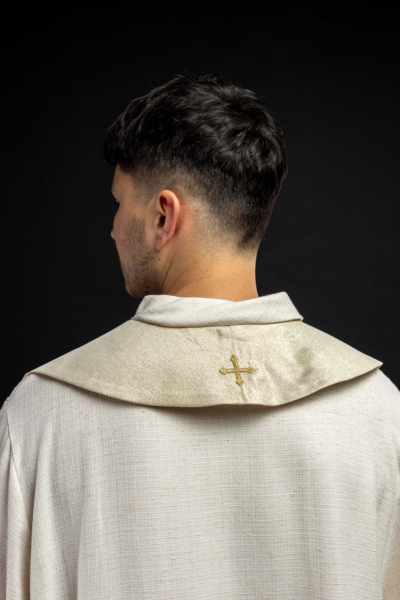 Stola sacerdotale dorata ricamata KST/159/10/37 ZŁOTY - PERILPRETE.IT