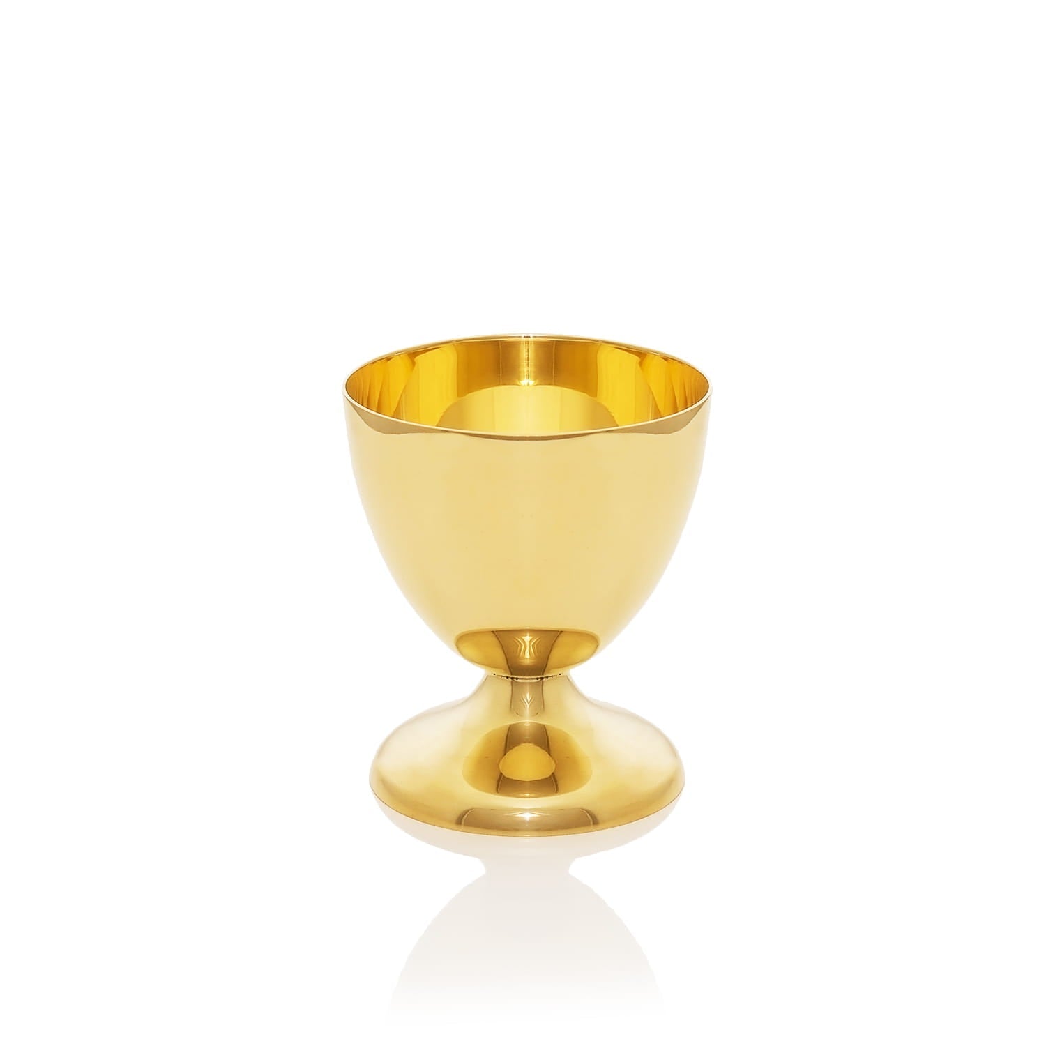 Calice dorato in ottone
