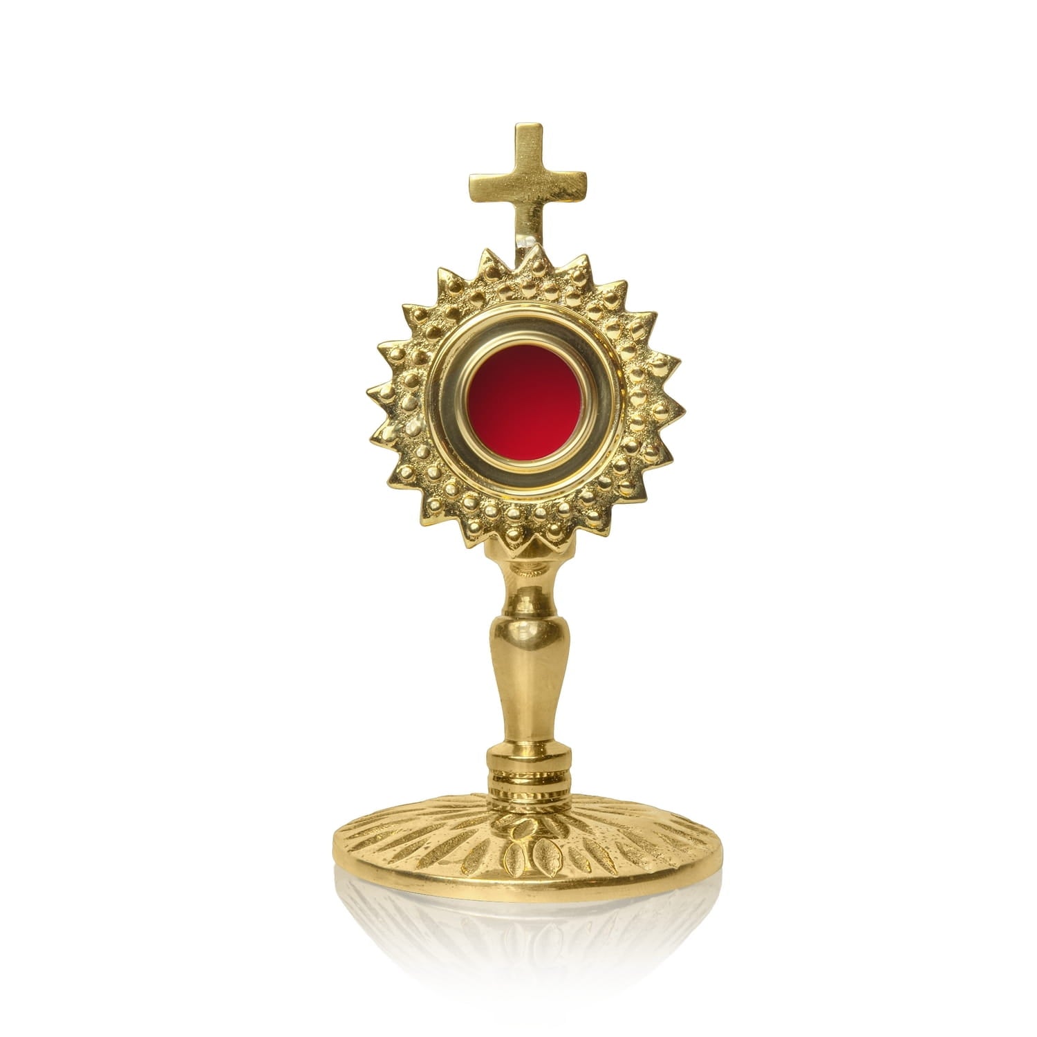 Reliquiario in ottone