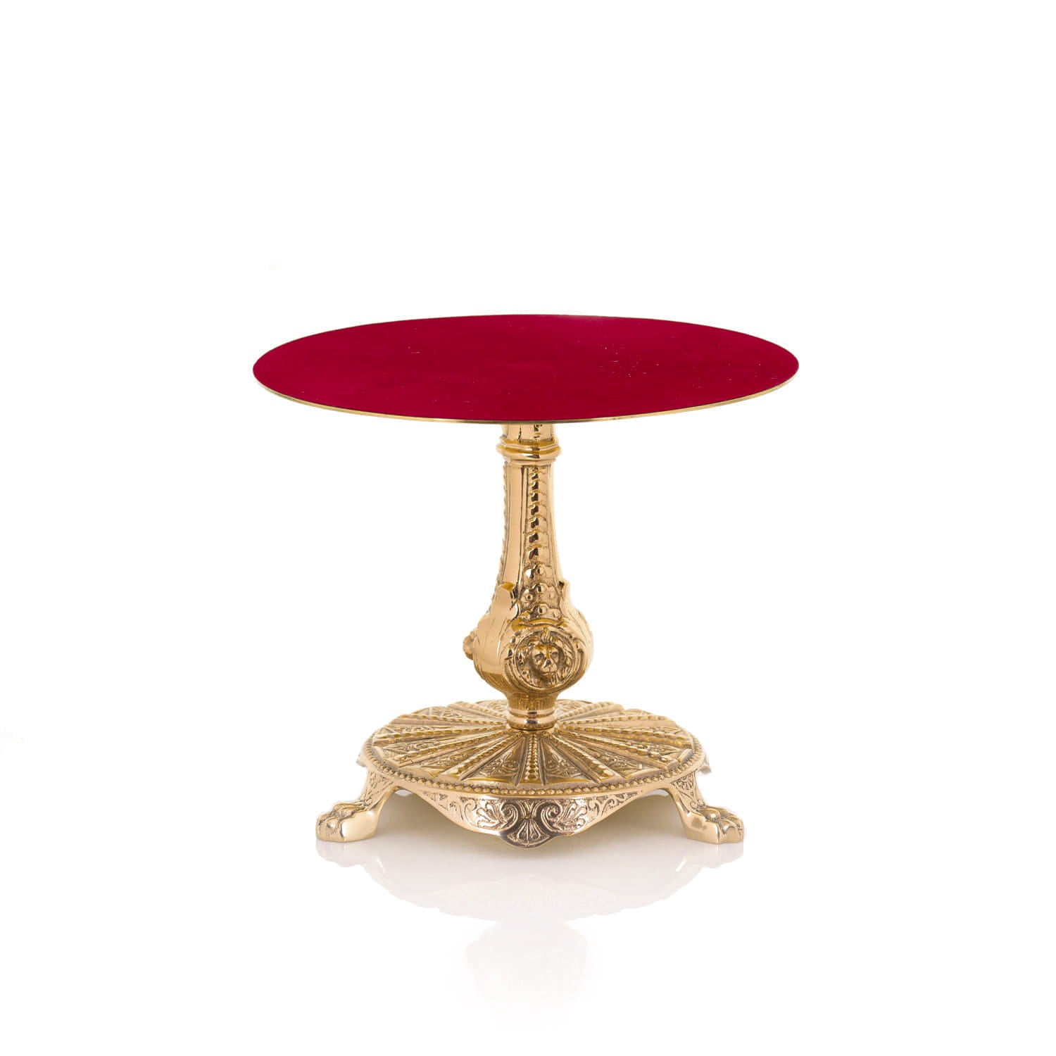 Trono in ottone per ostensorio