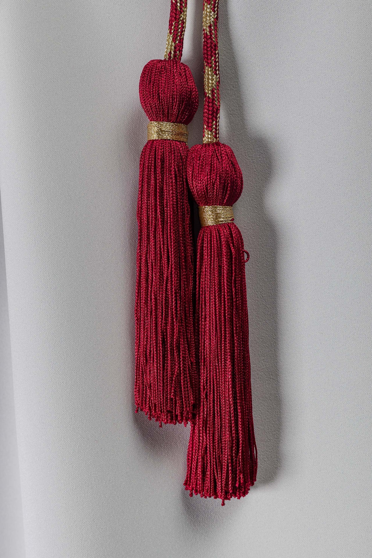 Cingolo liturgico rosso e oro