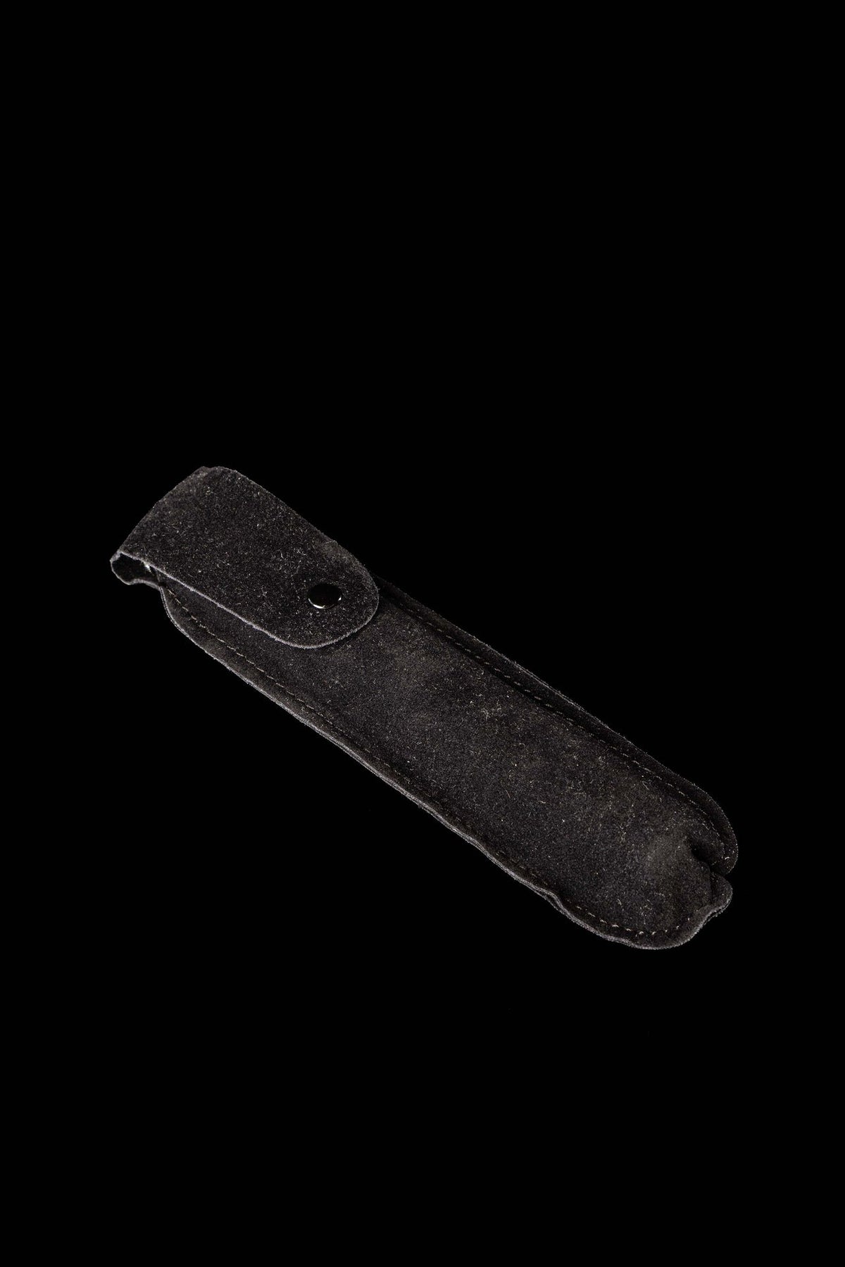Aspersorio liturgico in metallo con custodia, 17 cm