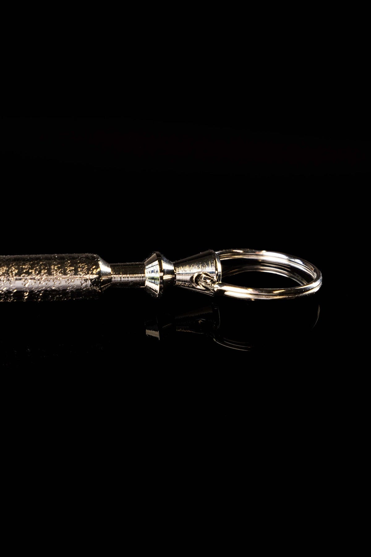 Aspersorio in metallo con custodia, 17 cm
