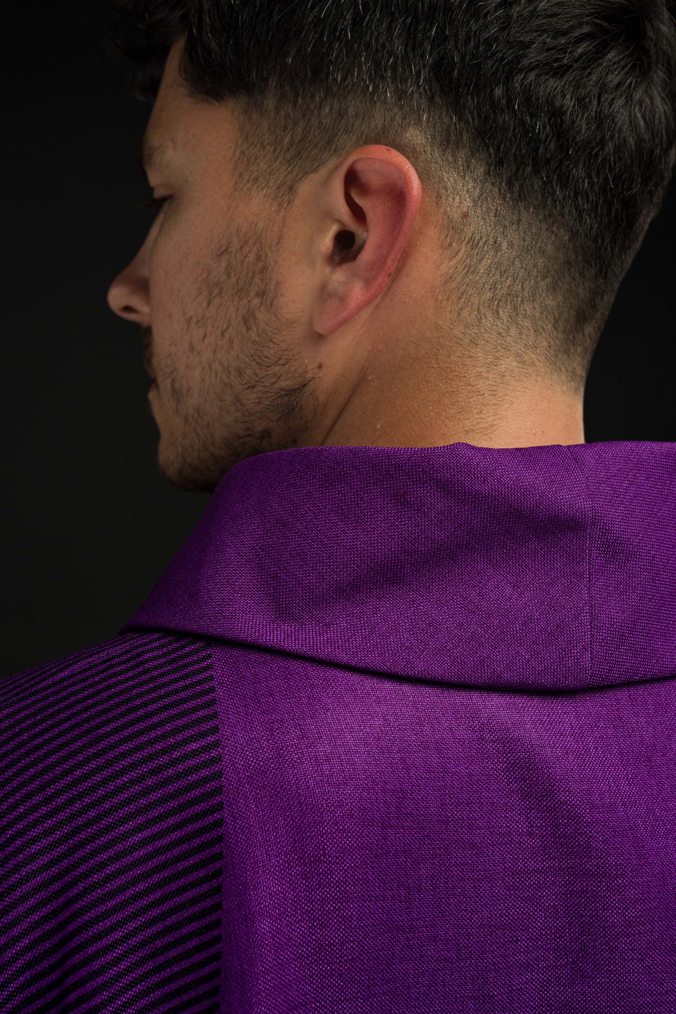 Casula Viola ricamo Croce