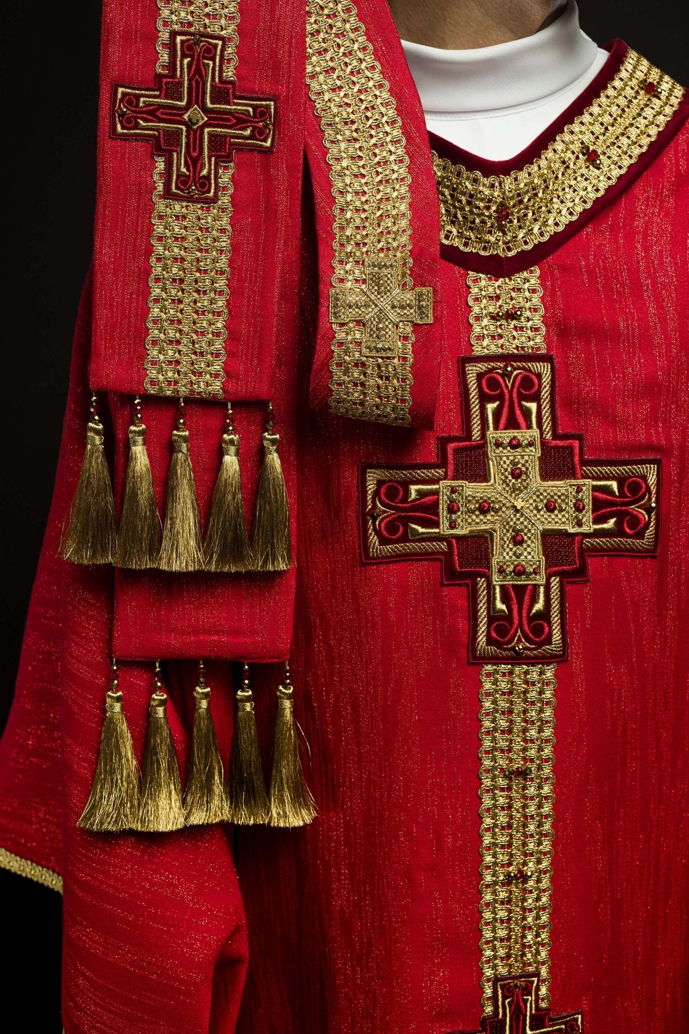 Casula fatto a mano con pietre naturali Handmade 7015 Rosso HM/7015/02/99 - PERILPRETE.IT