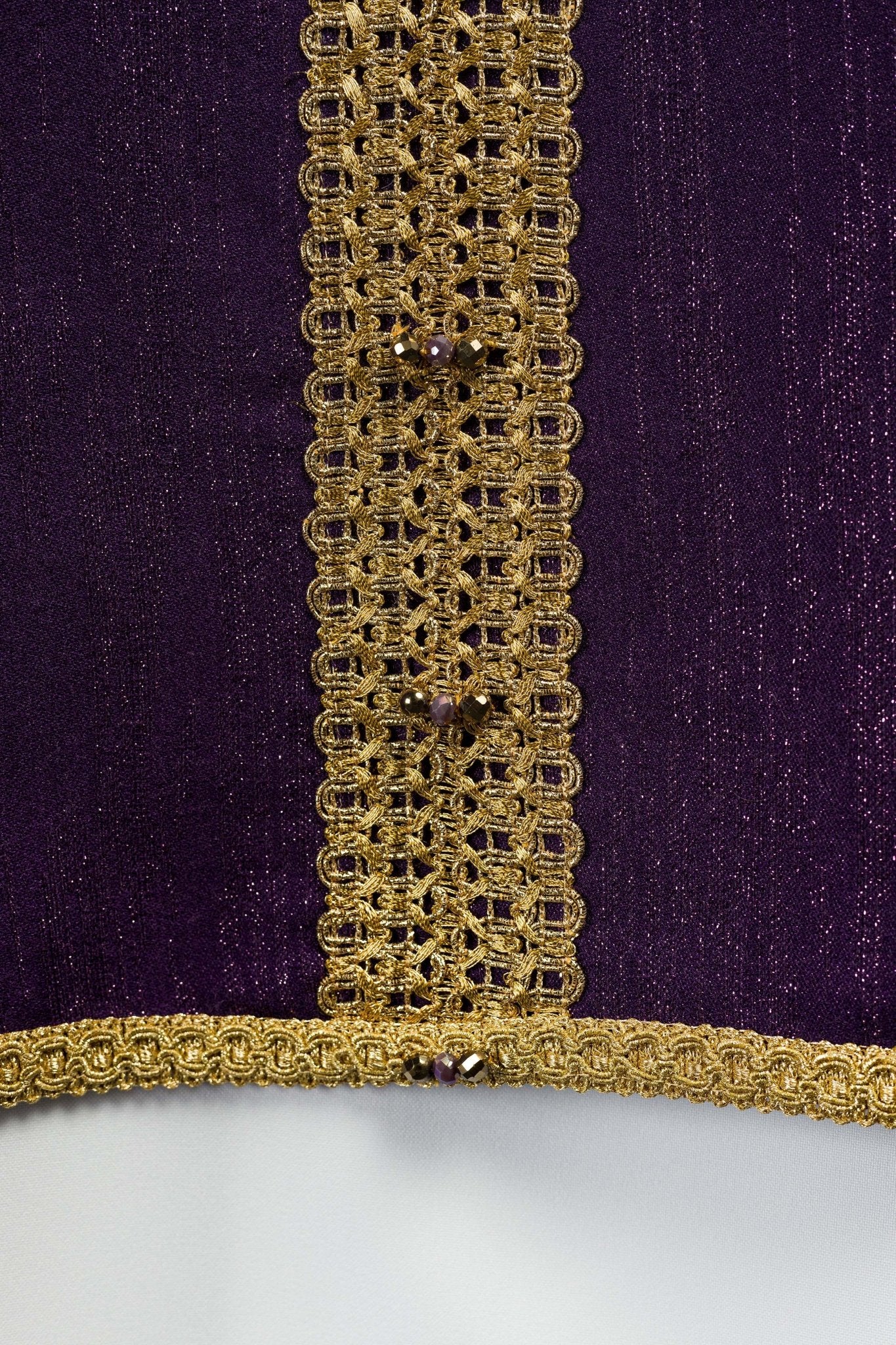 Casula fatto a mano con pietre naturali Handmade 7015 Viola HM/7015/03/99 - PERILPRETE.IT