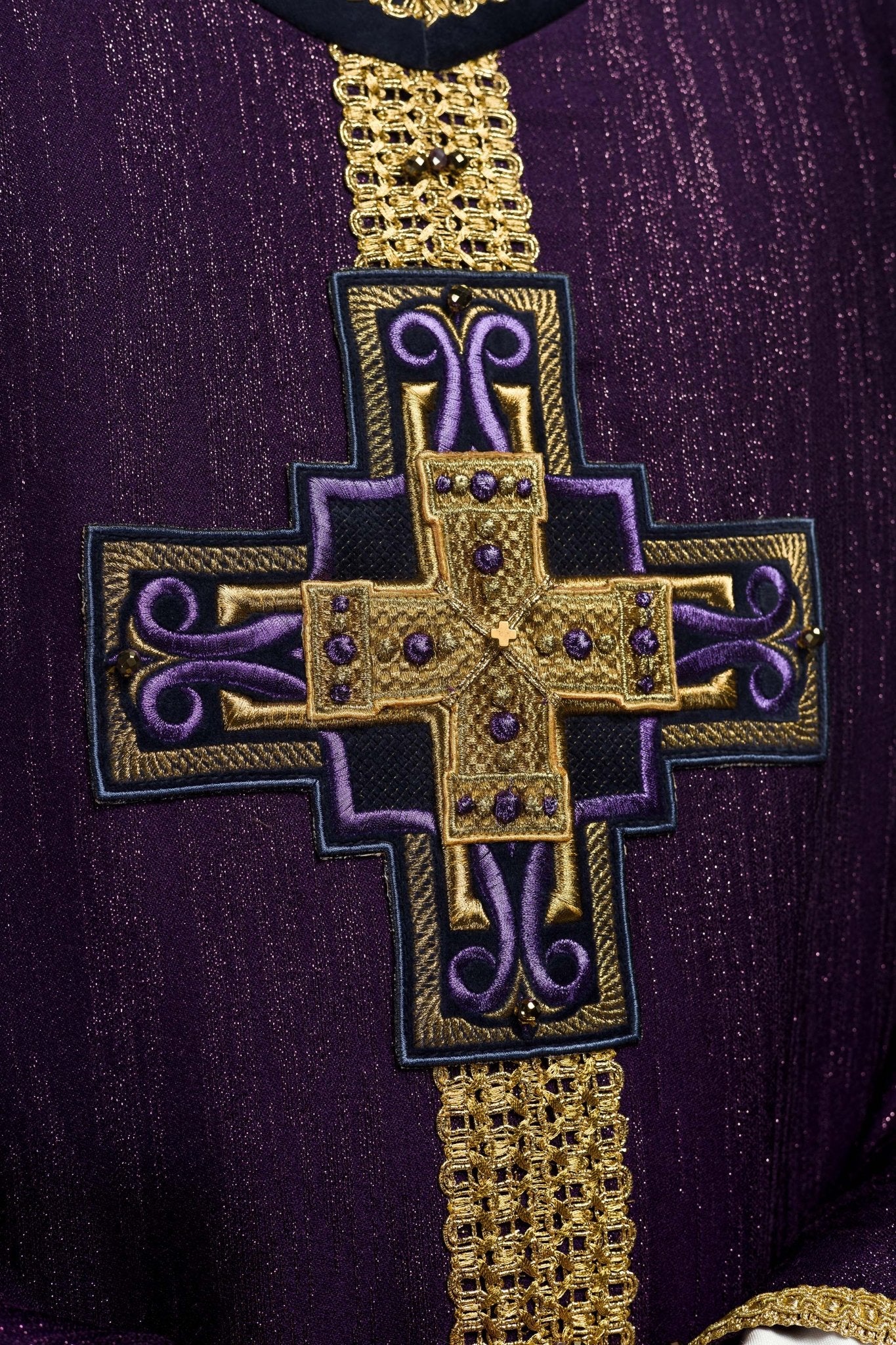 Casula fatto a mano con pietre naturali Handmade 7015 Viola HM/7015/03/99 - PERILPRETE.IT