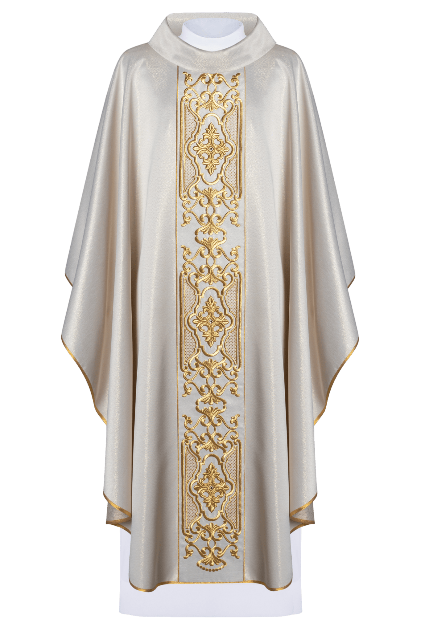 Casula liturgica brillante con ricami LE/7021/05 - PERILPRETE.IT