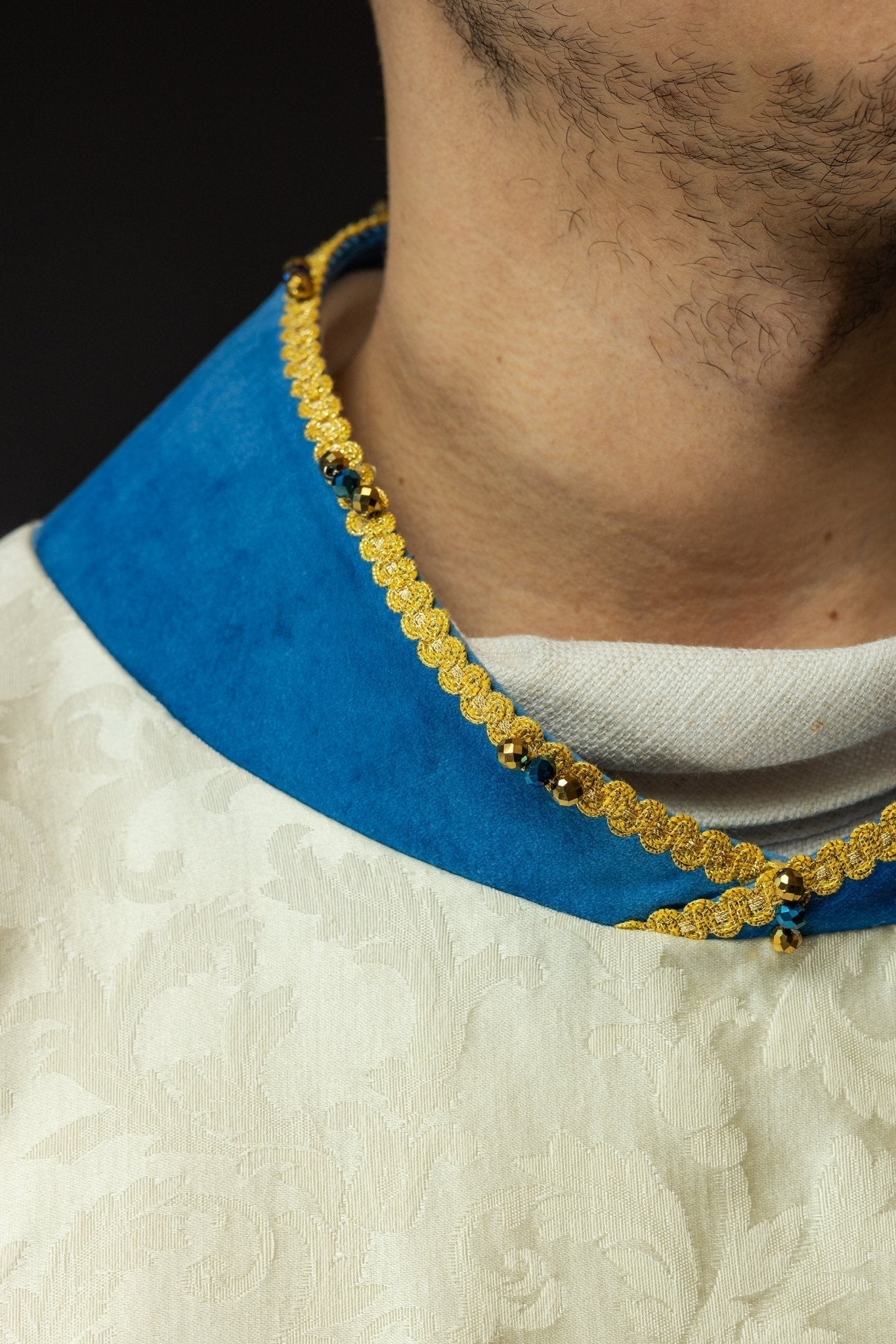 Casula mariana fatta a mano con pietre naturali Handmade 7006 HM/7006/05/88 - PERILPRETE.IT