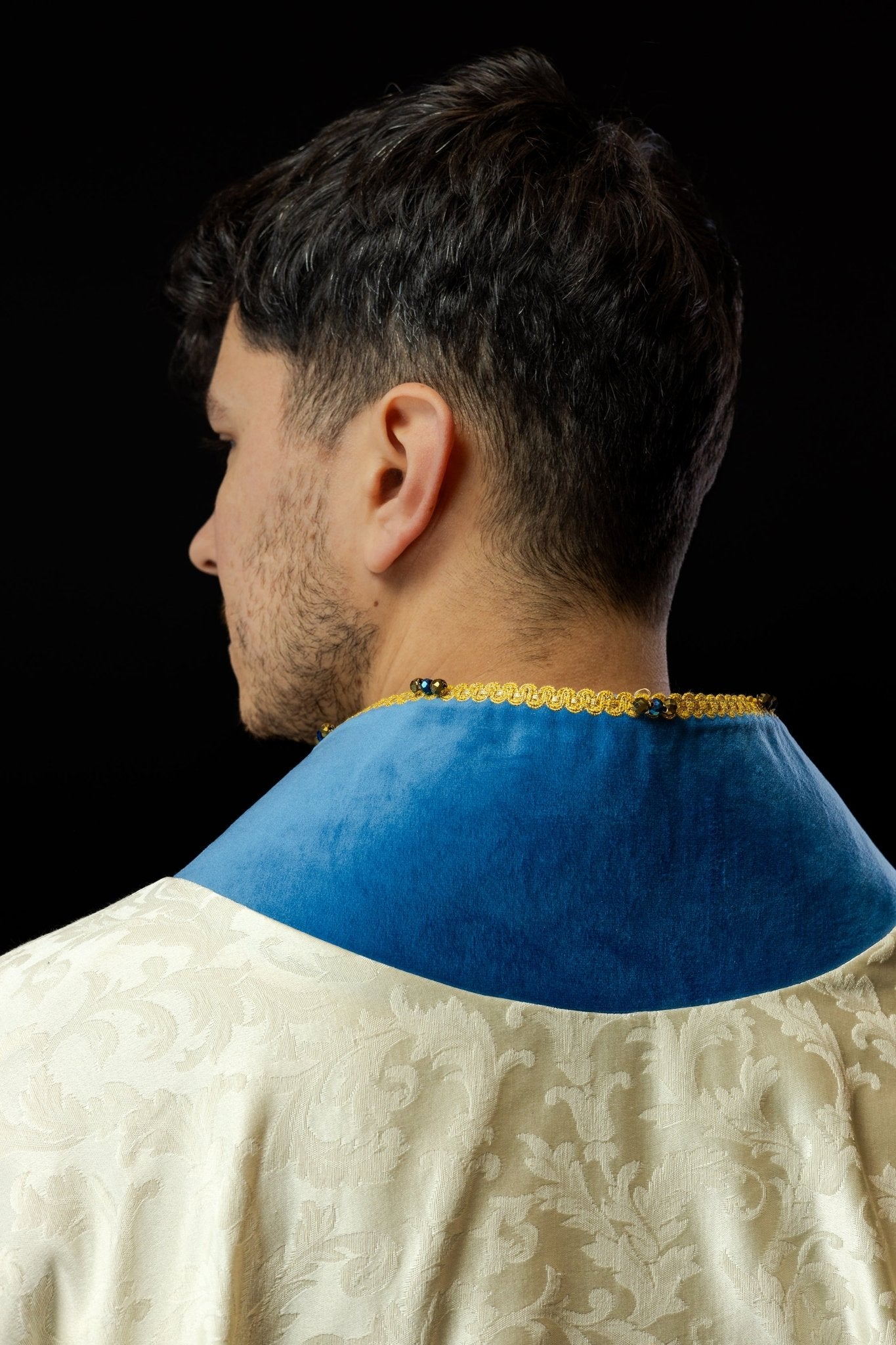 Casula mariana fatta a mano con pietre naturali Handmade 7006 HM/7006/05/88 - PERILPRETE.IT