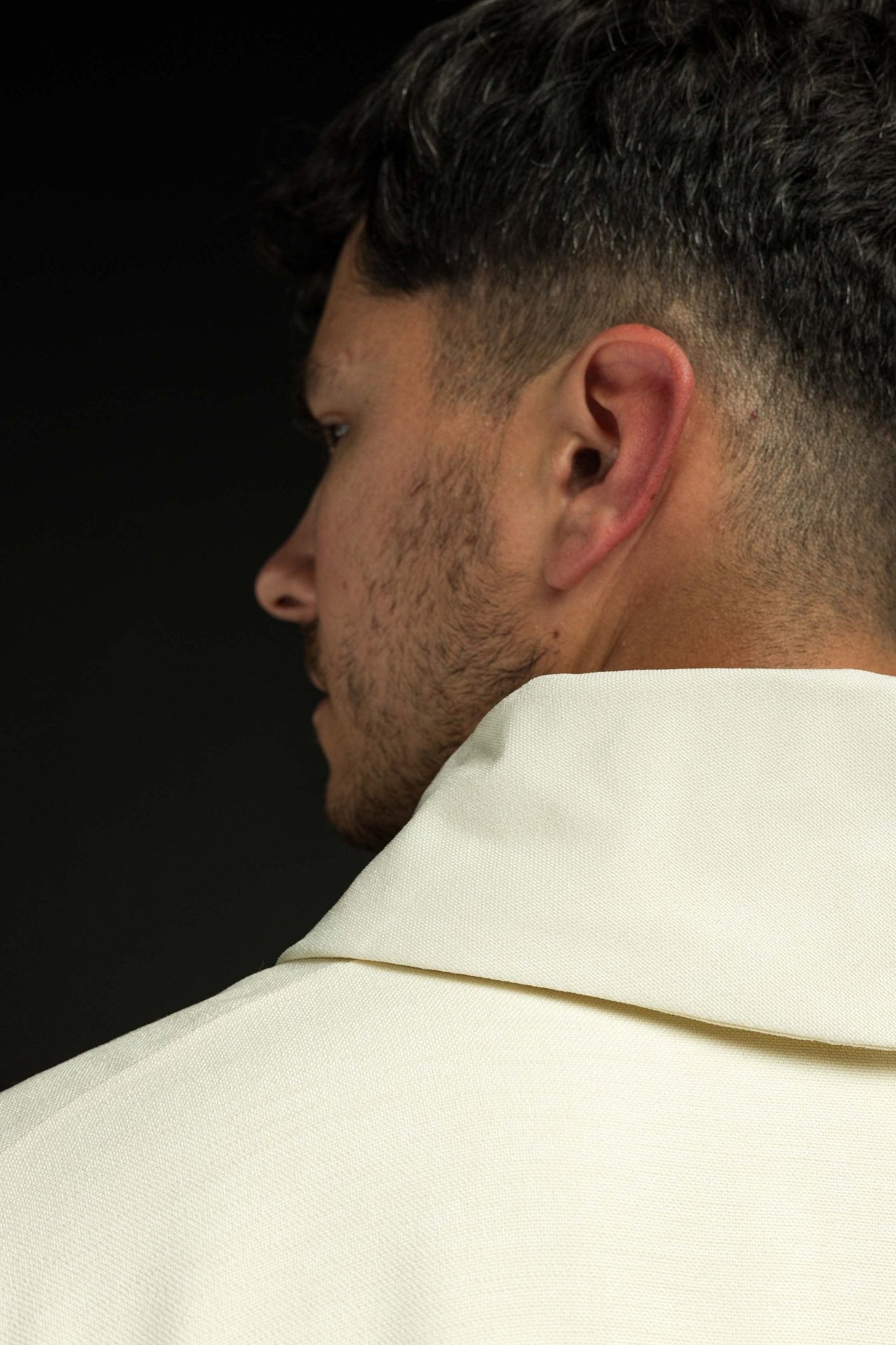 Casula ricamata con croci ecrù HA7033-05 ECRU - PERILPRETE.IT