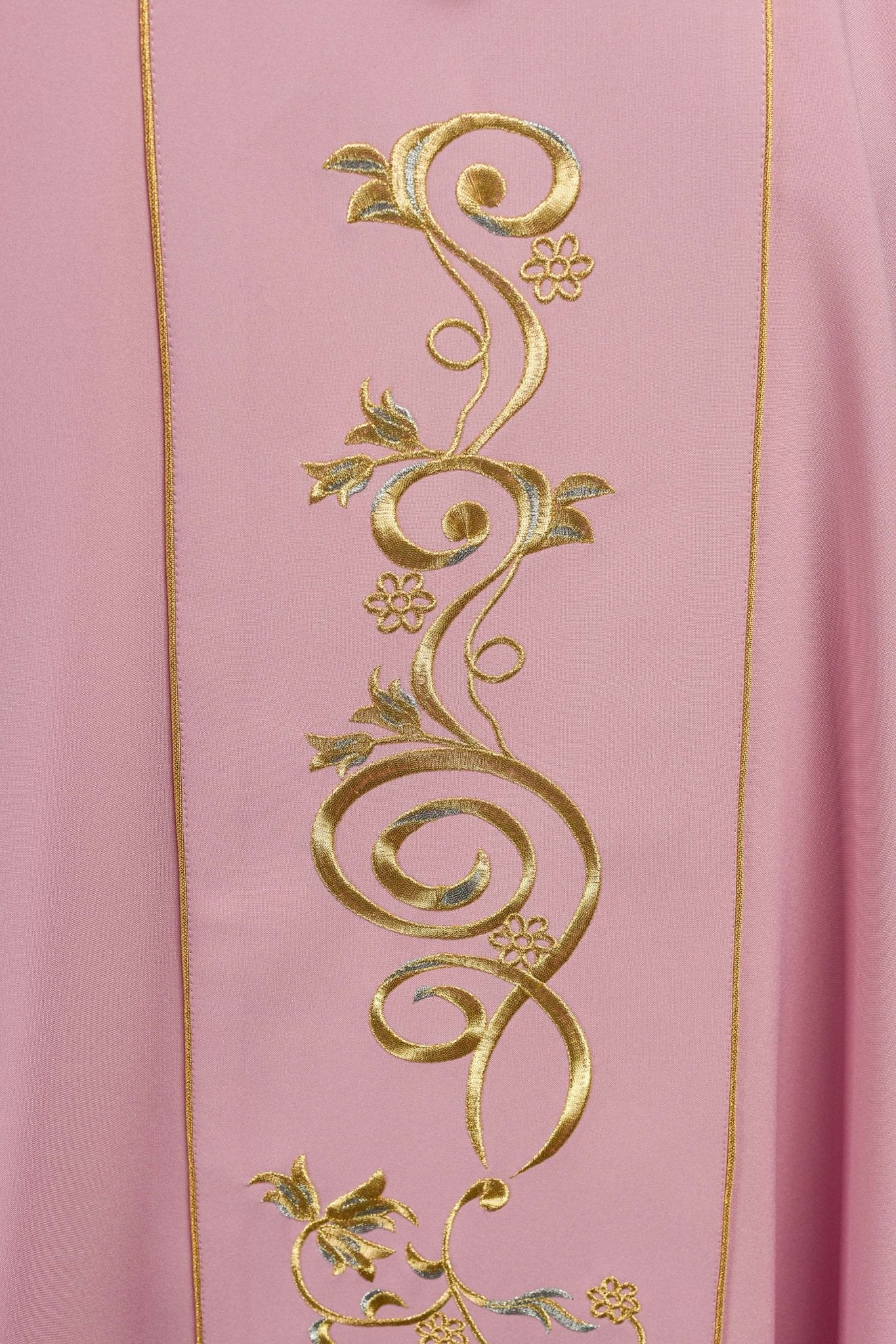 Casula Rosa ricamata IHS KOR/031/08/01 RÓŻ - PERILPRETE.IT