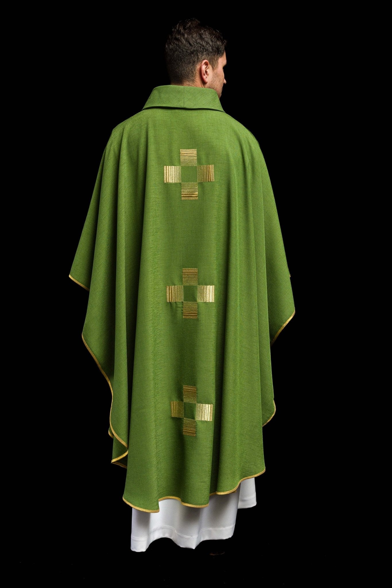 Casula Verde Croci HA7011-01 ZIELONY - PERILPRETE.IT